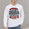 "Floral Korean Typography" Unisex Longsleeve T-shirt | Gildan 2400