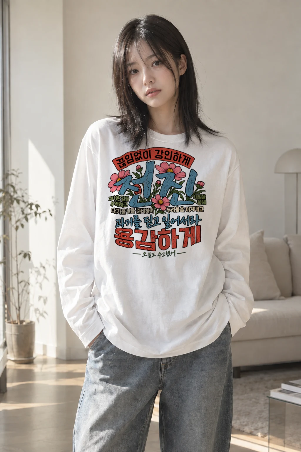 "Rebuilt Tomorrow" Unisex Longsleeve T-shirt | Gildan 2400