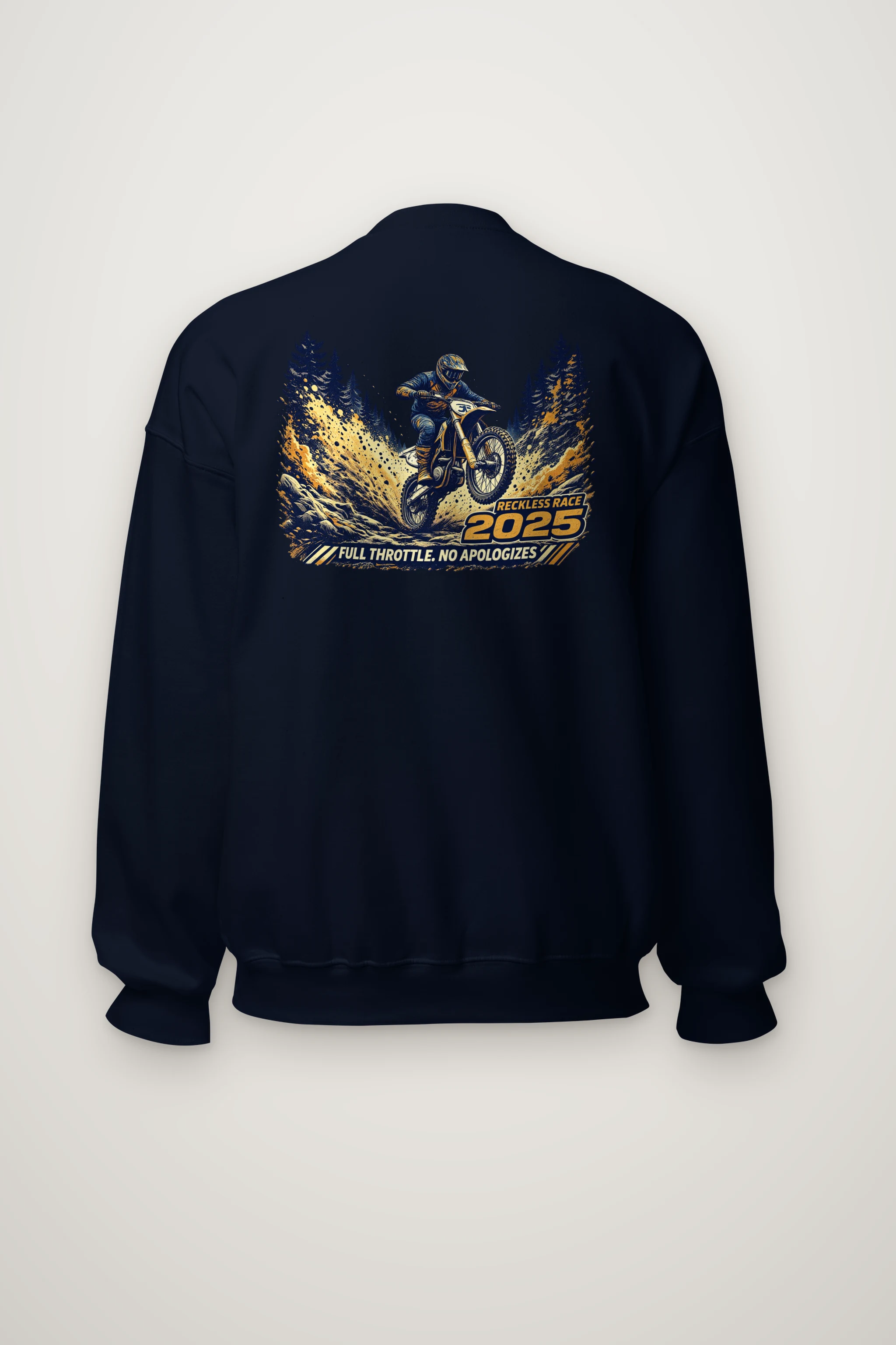 "Reckless Race" Heavy Blend Unisex Crewneck Sweatshirt