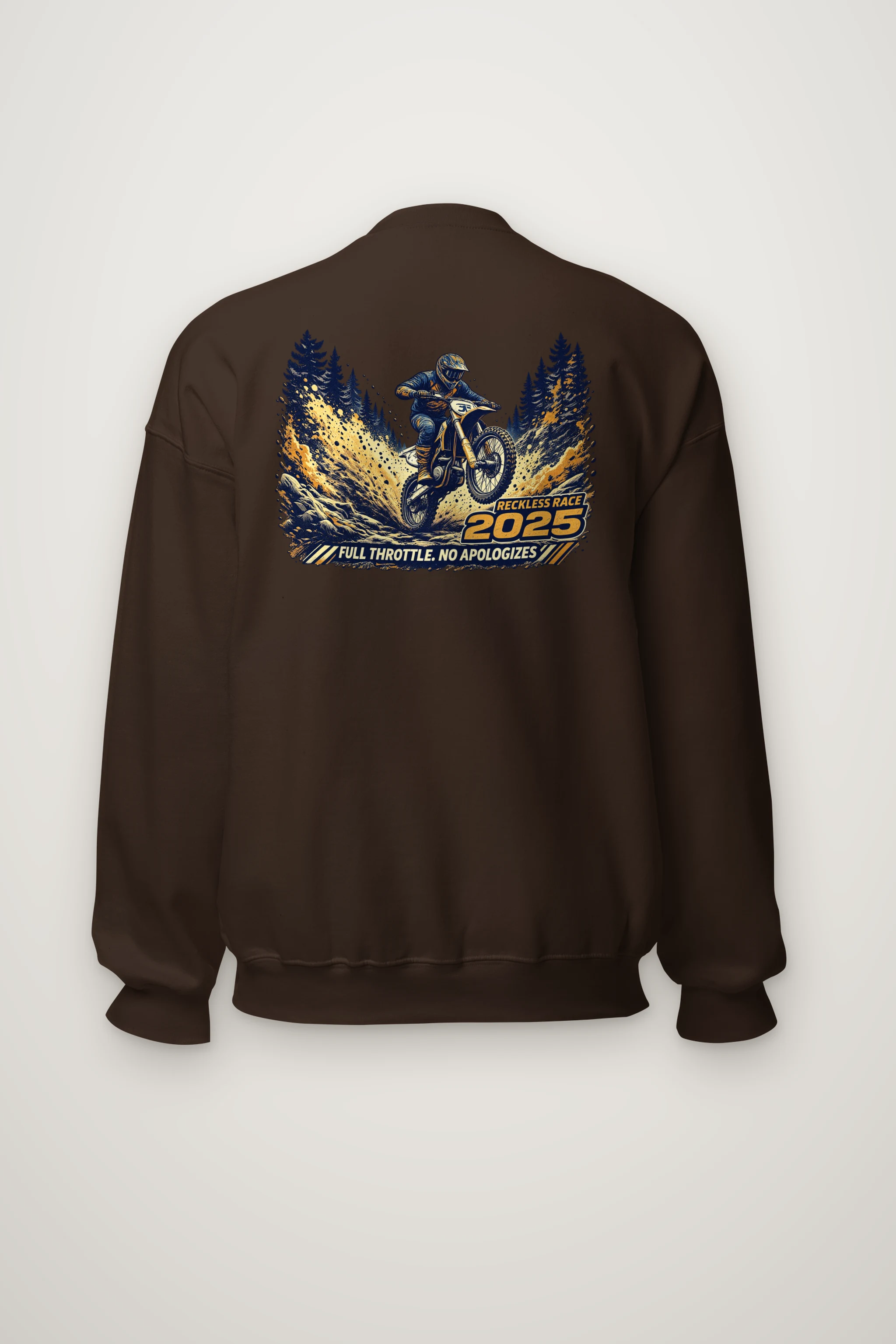 "Reckless Race" Heavy Blend Unisex Crewneck Sweatshirt
