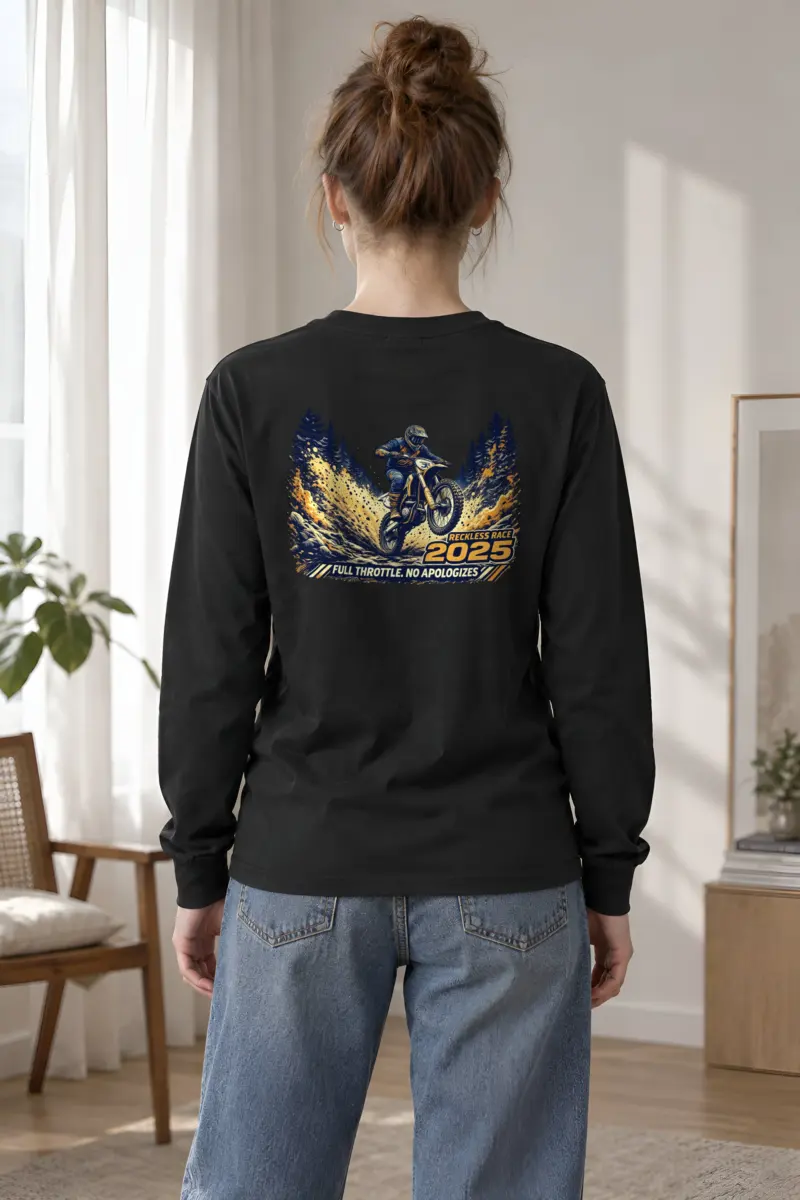 "Reckless Race" Unisex Longsleeve T-shirt