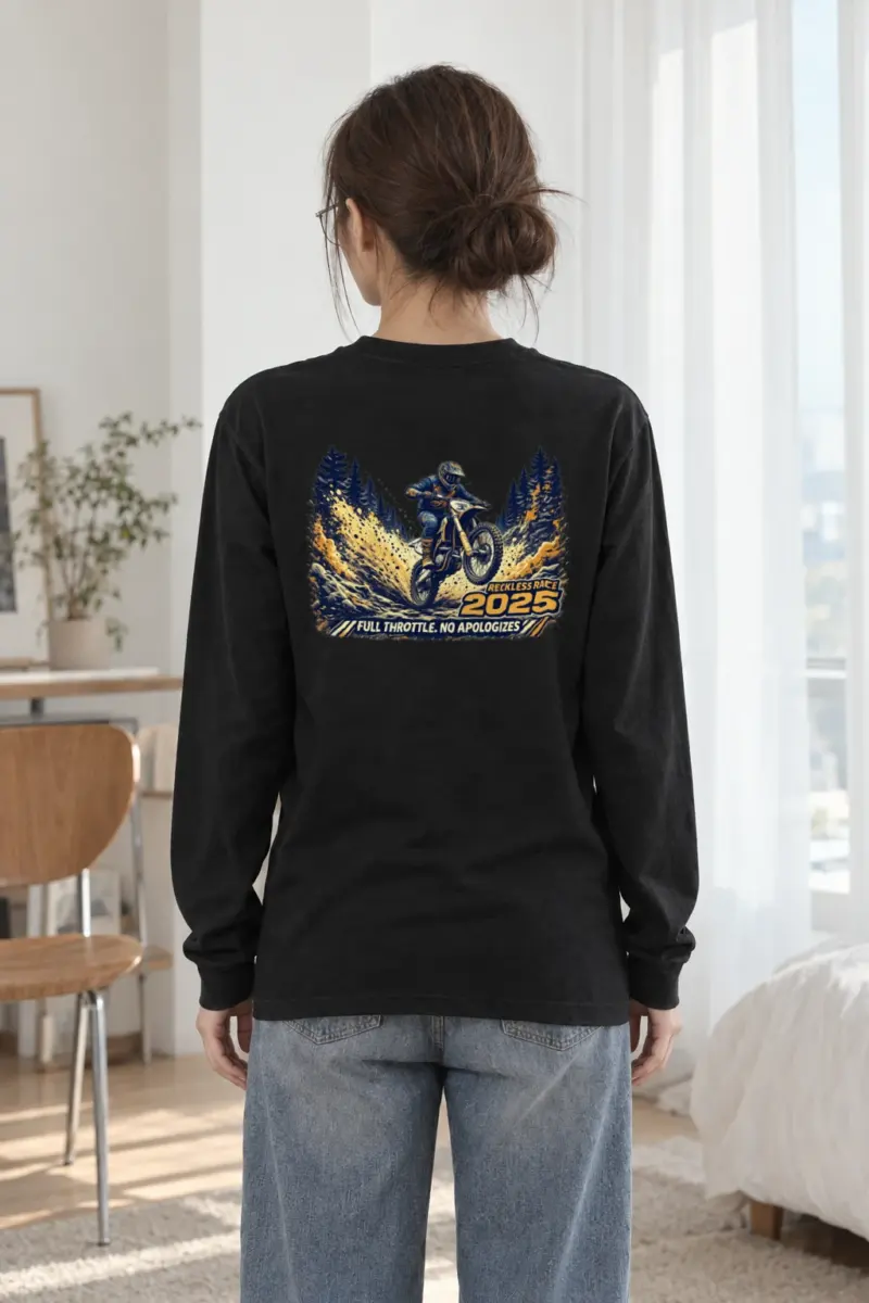 "Reckless Race" Unisex Longsleeve T-shirt