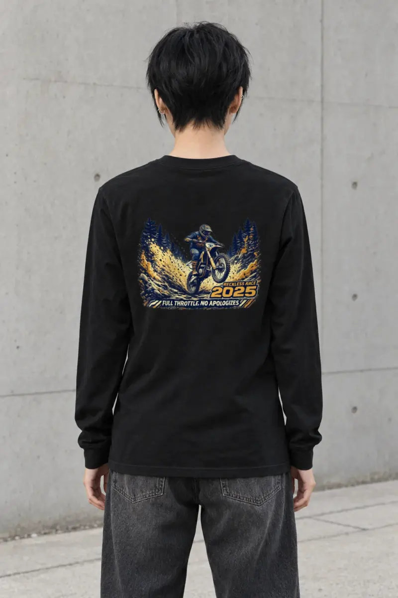 "Reckless Race" Unisex Longsleeve T-shirt