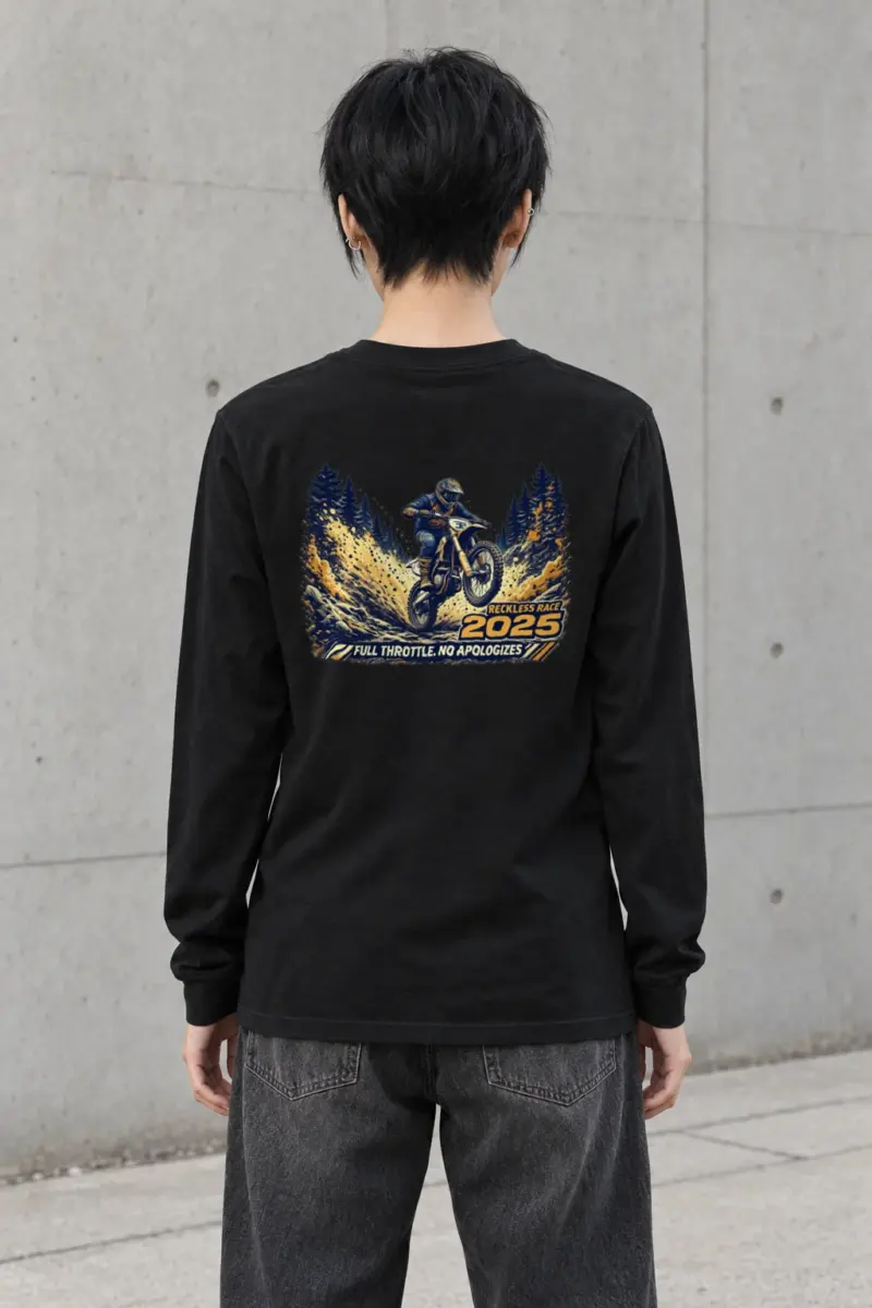 "Reckless Race" Unisex Longsleeve T-shirt