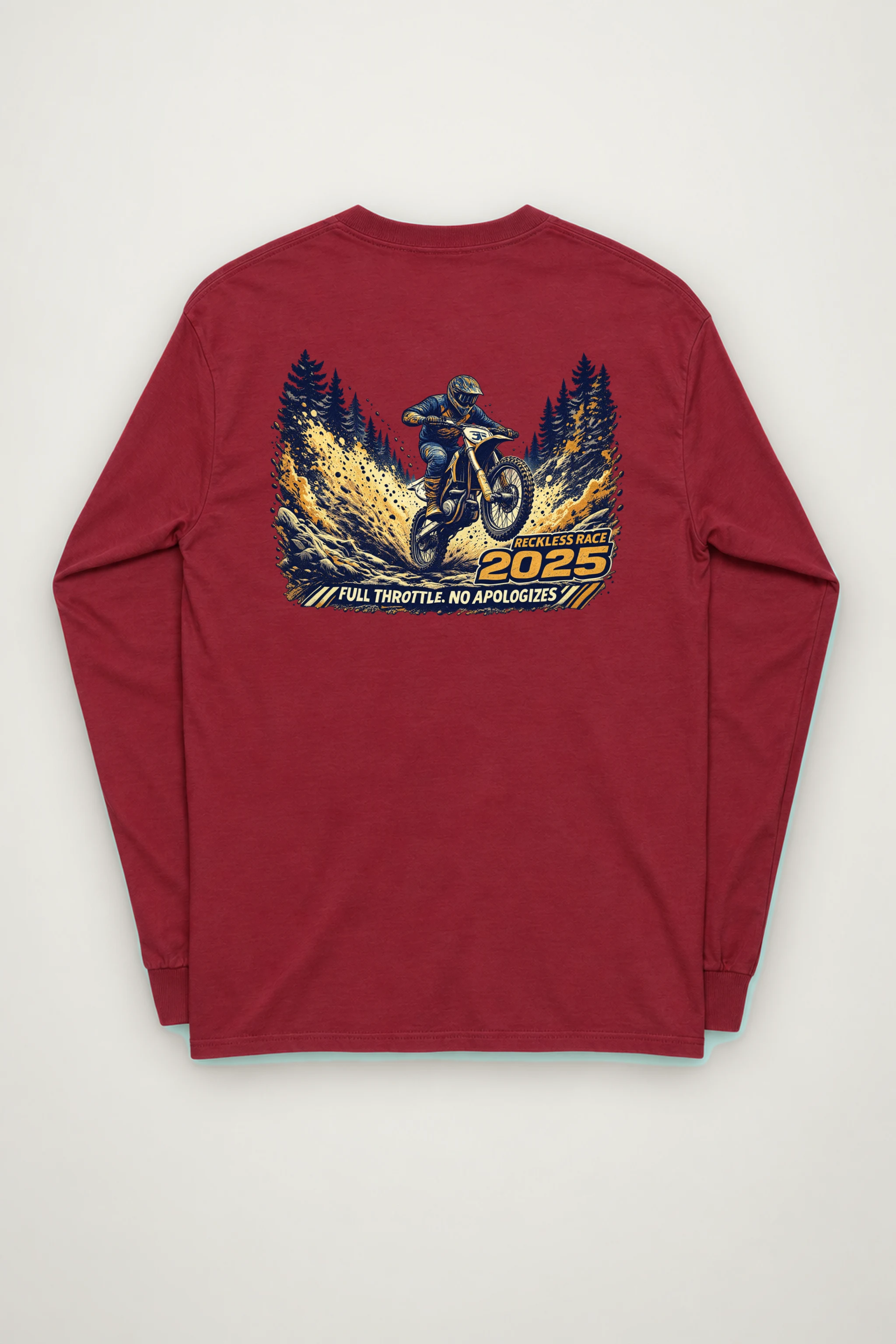 "Reckless Race" Unisex Longsleeve T-shirt