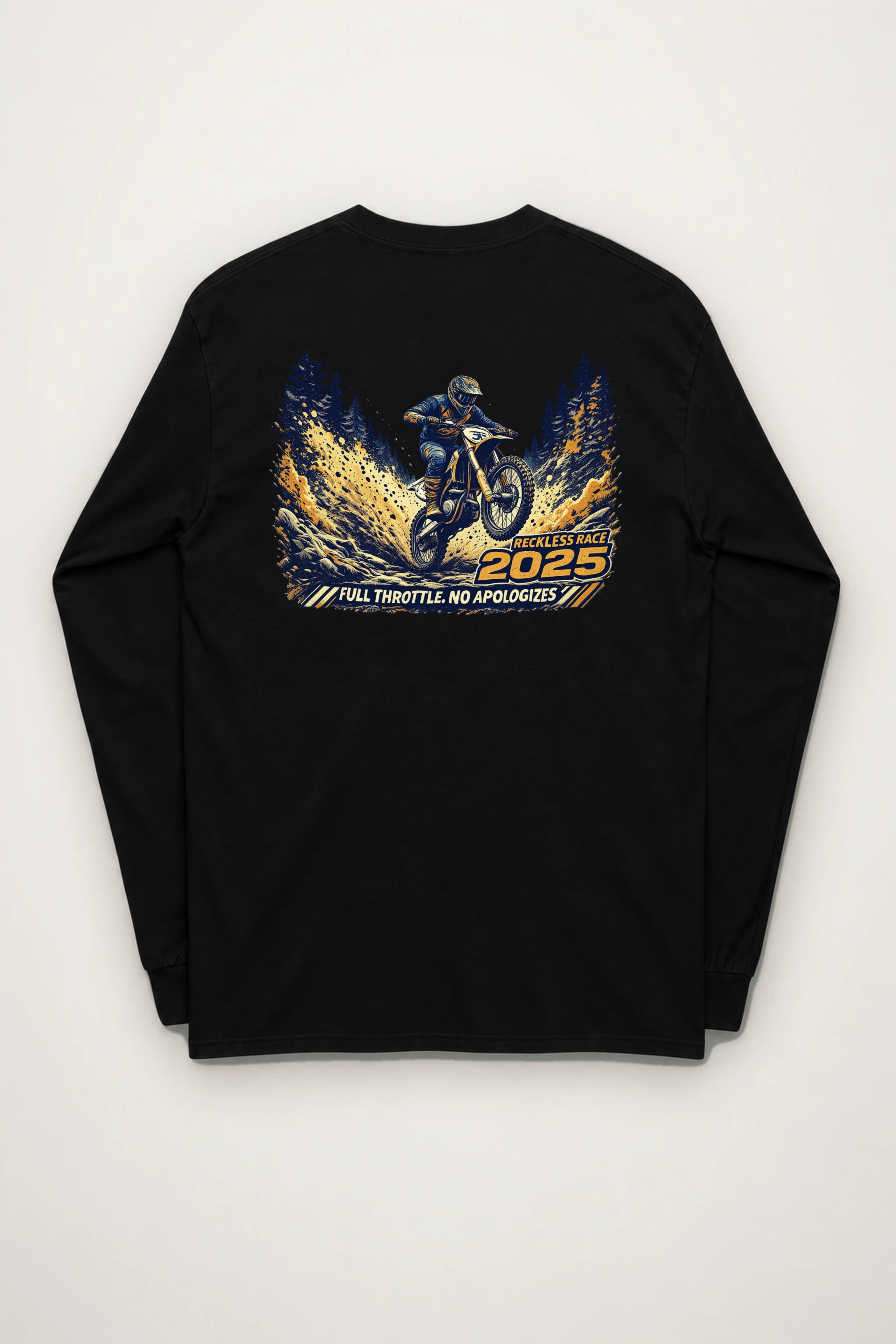 "Reckless Race" Unisex Longsleeve T-shirt