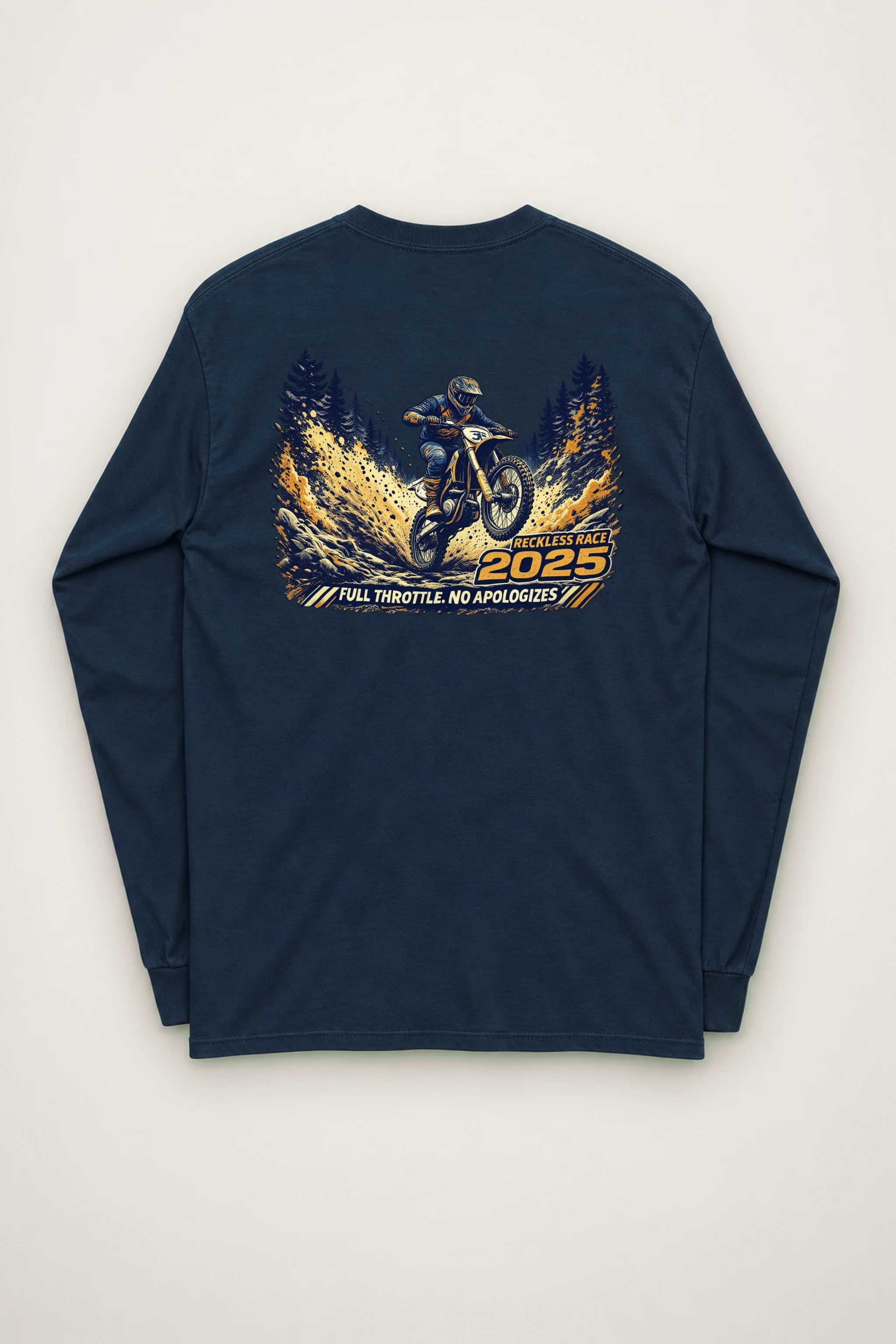 "Reckless Race" Unisex Longsleeve T-shirt