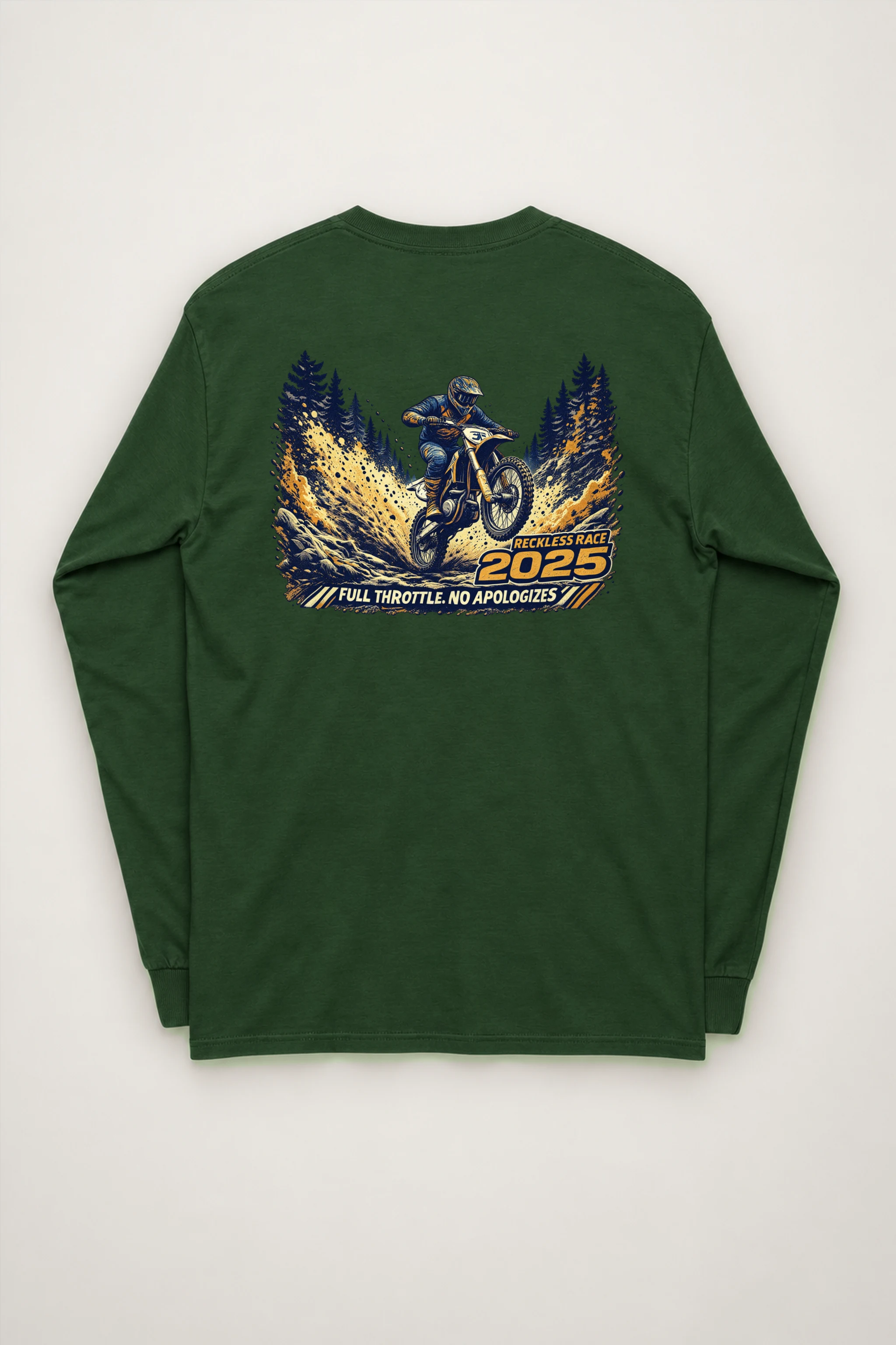 "Reckless Race" Unisex Longsleeve T-shirt