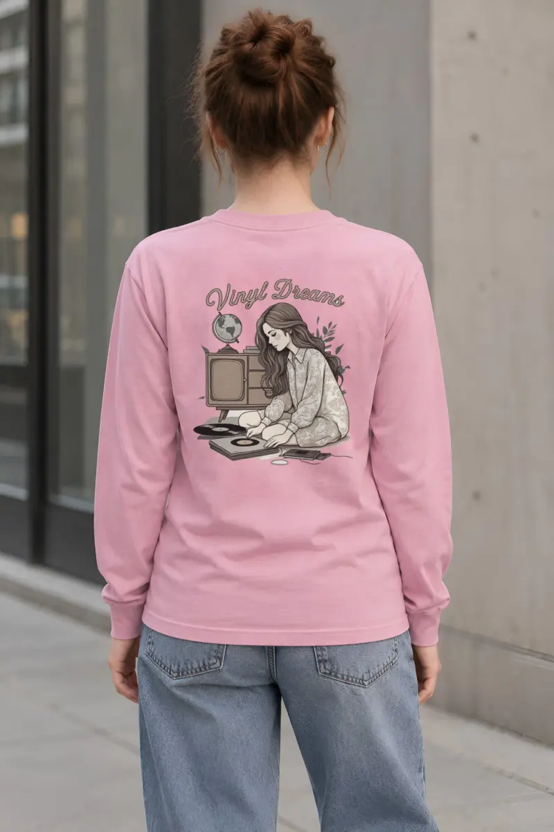 "Record Room Ritual" Unisex Longsleeve T-shirt