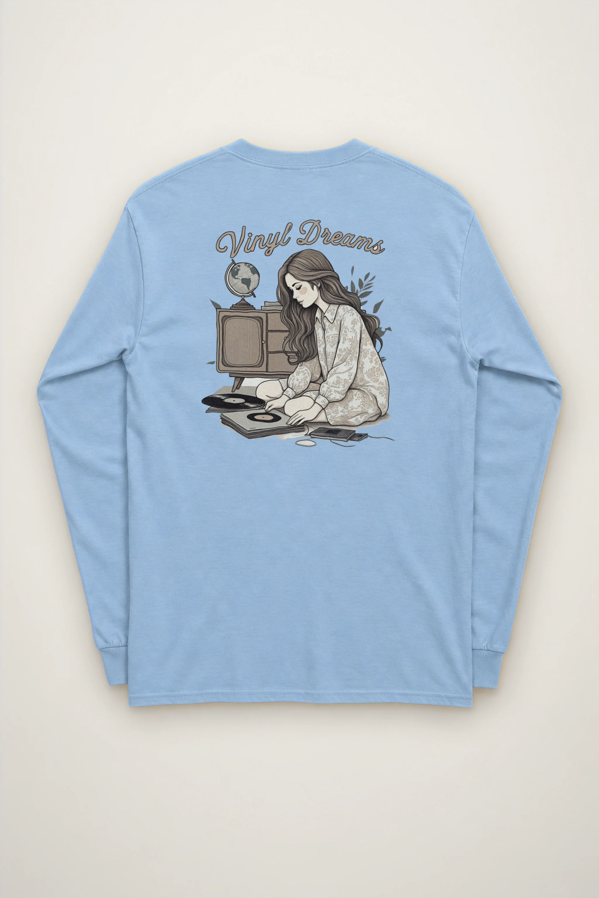 "Record Room Ritual" Unisex Longsleeve T-shirt