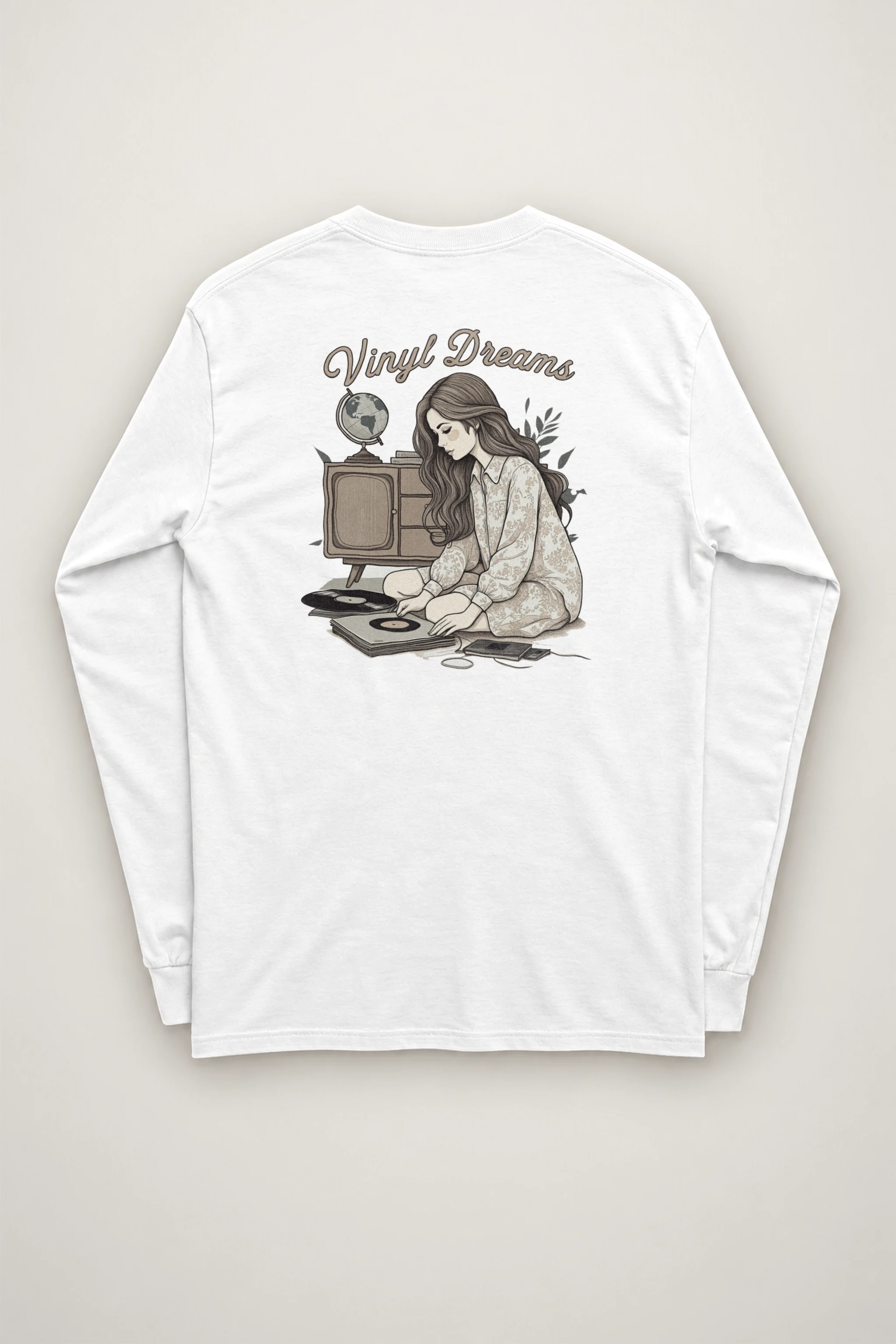 "Record Room Ritual" Unisex Longsleeve T-shirt