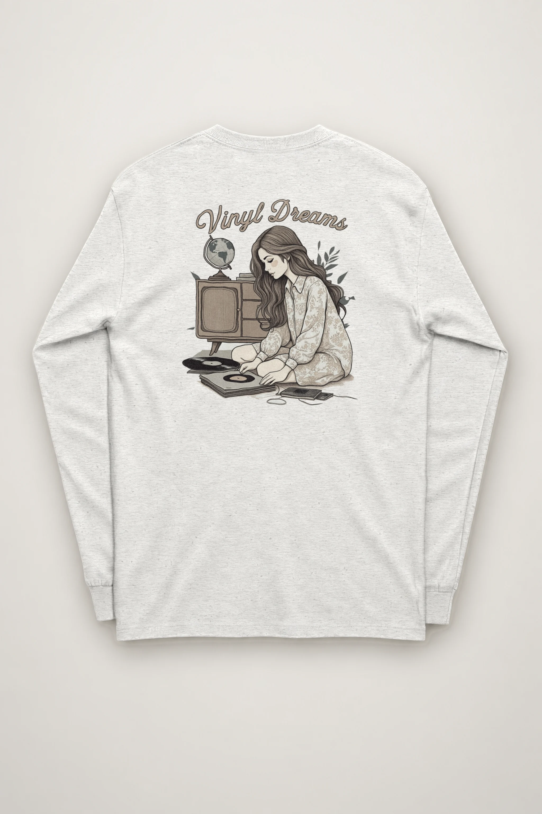 "Record Room Ritual" Unisex Longsleeve T-shirt