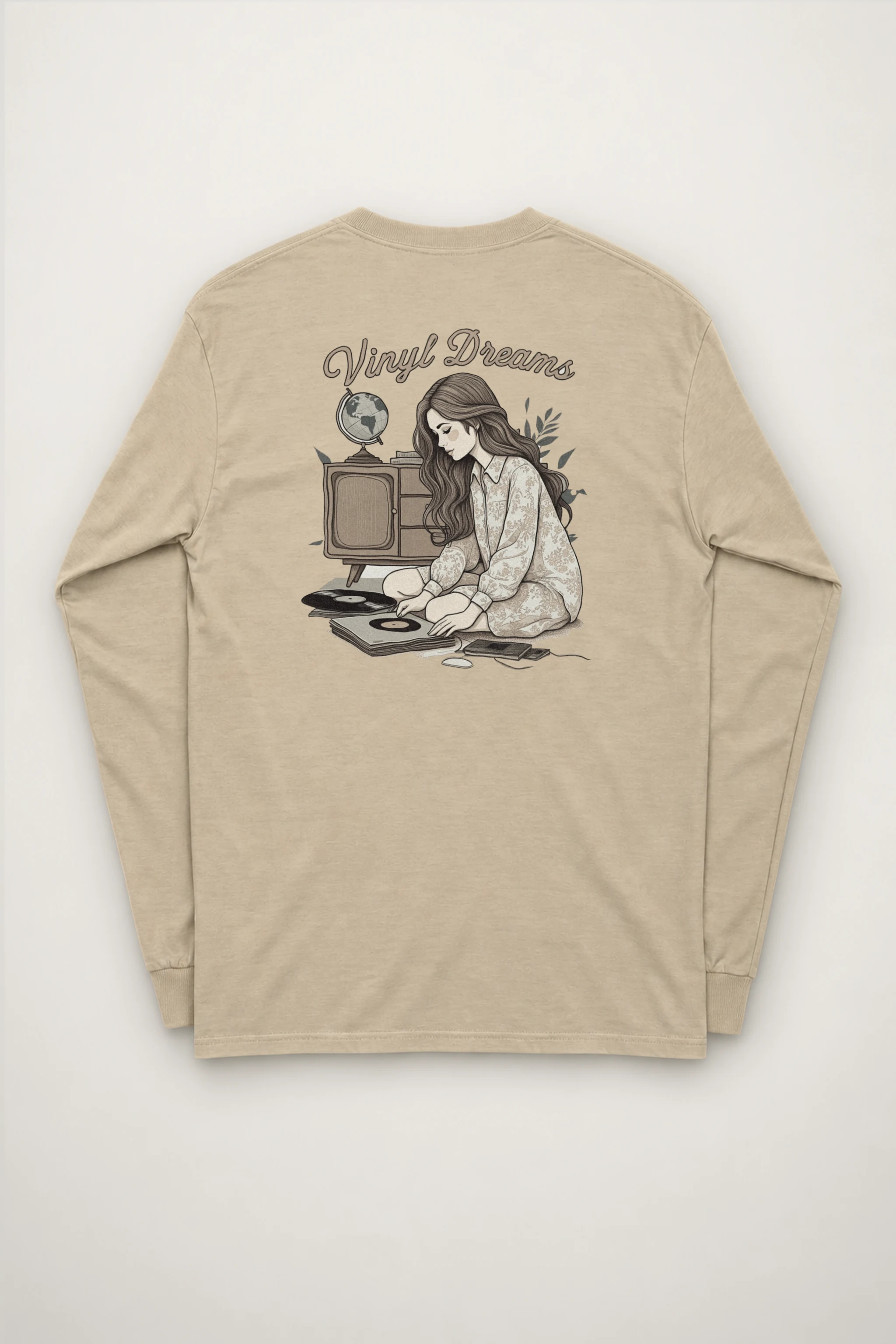"Record Room Ritual" Unisex Longsleeve T-shirt