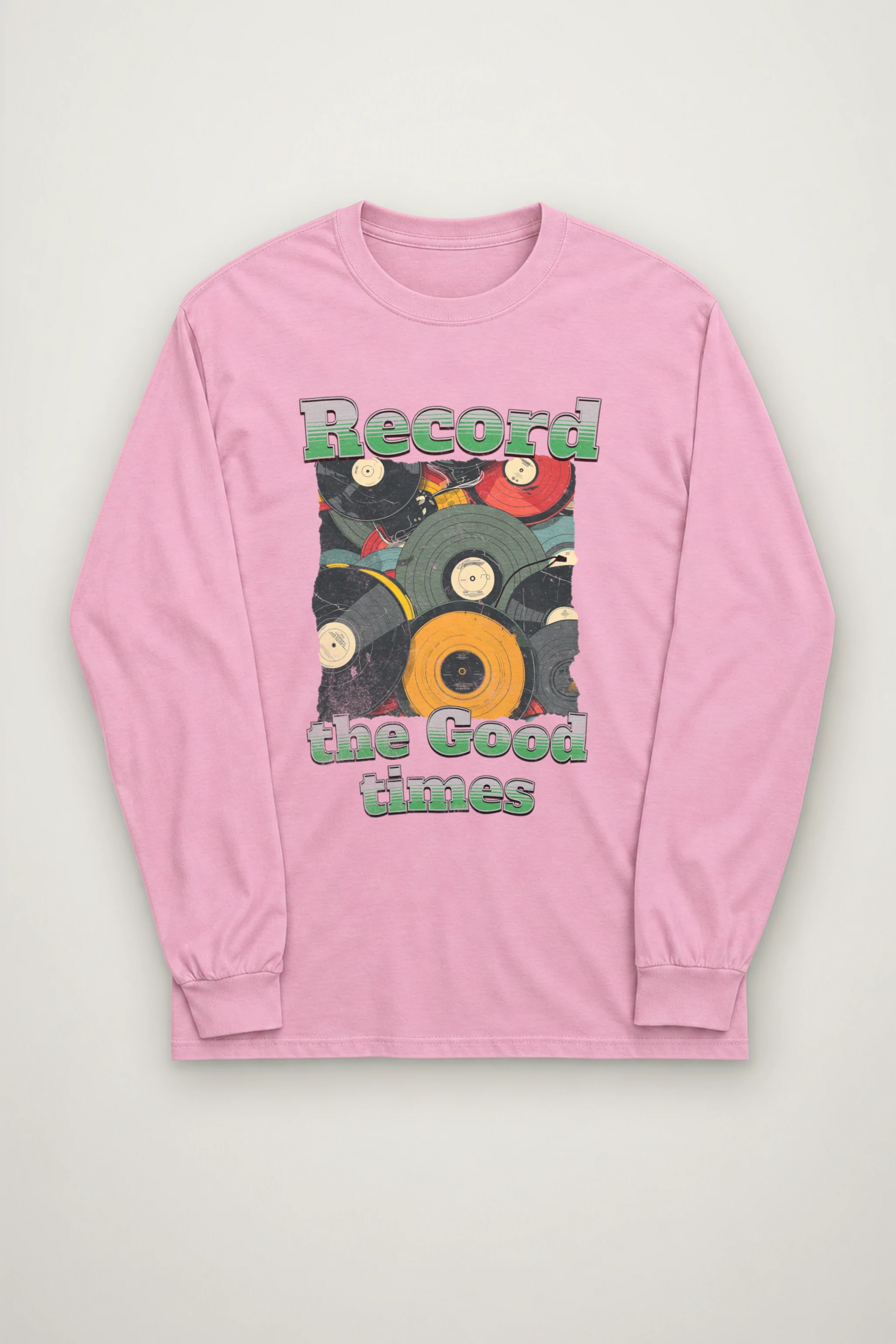 "Record The Good Times" Unisex Longsleeve T-shirt