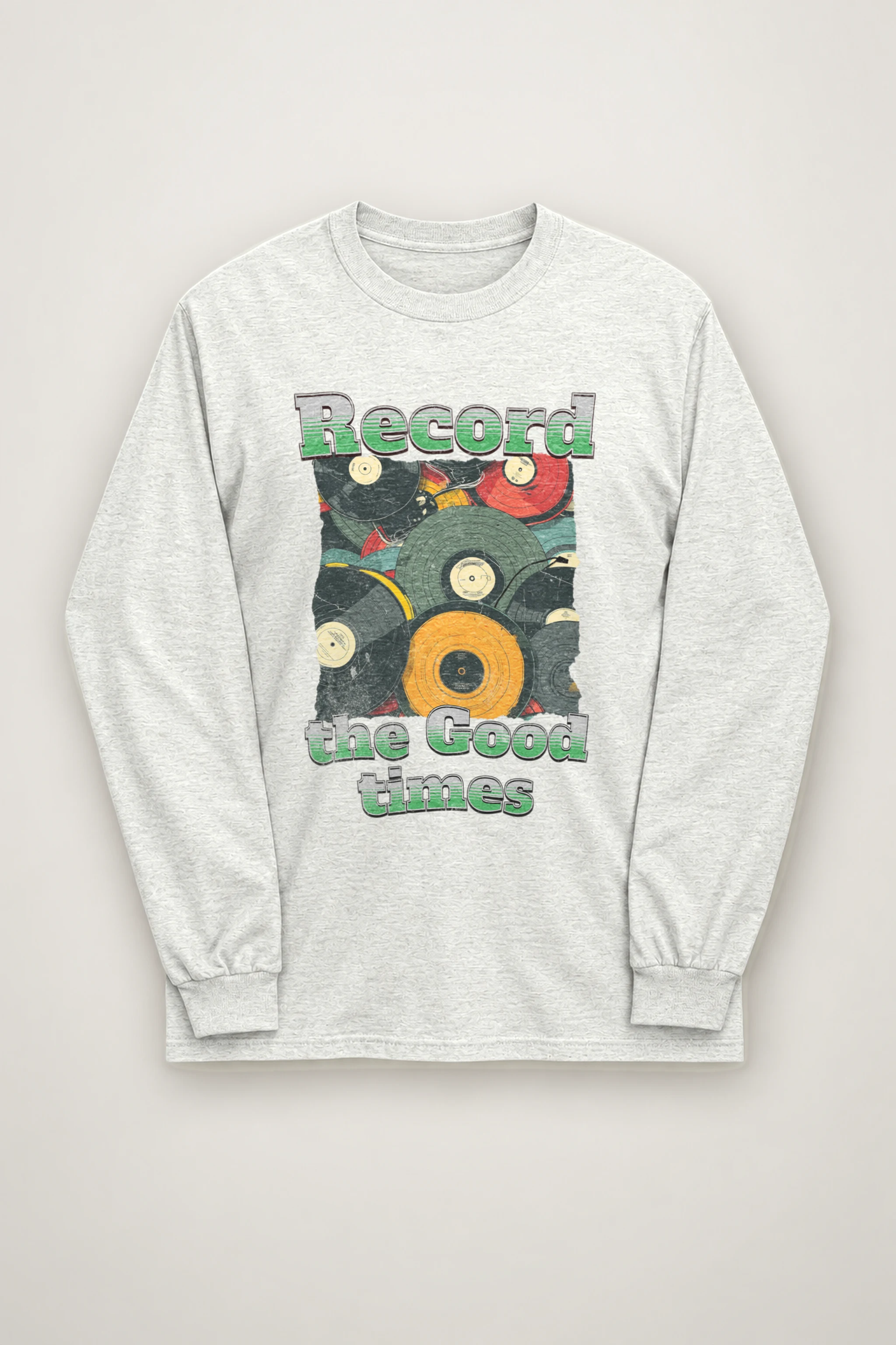 "Record The Good Times" Unisex Longsleeve T-shirt