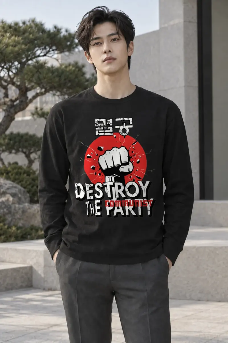 "Red Circle Resistance" Unisex Longsleeve T-shirt | Gildan 2400