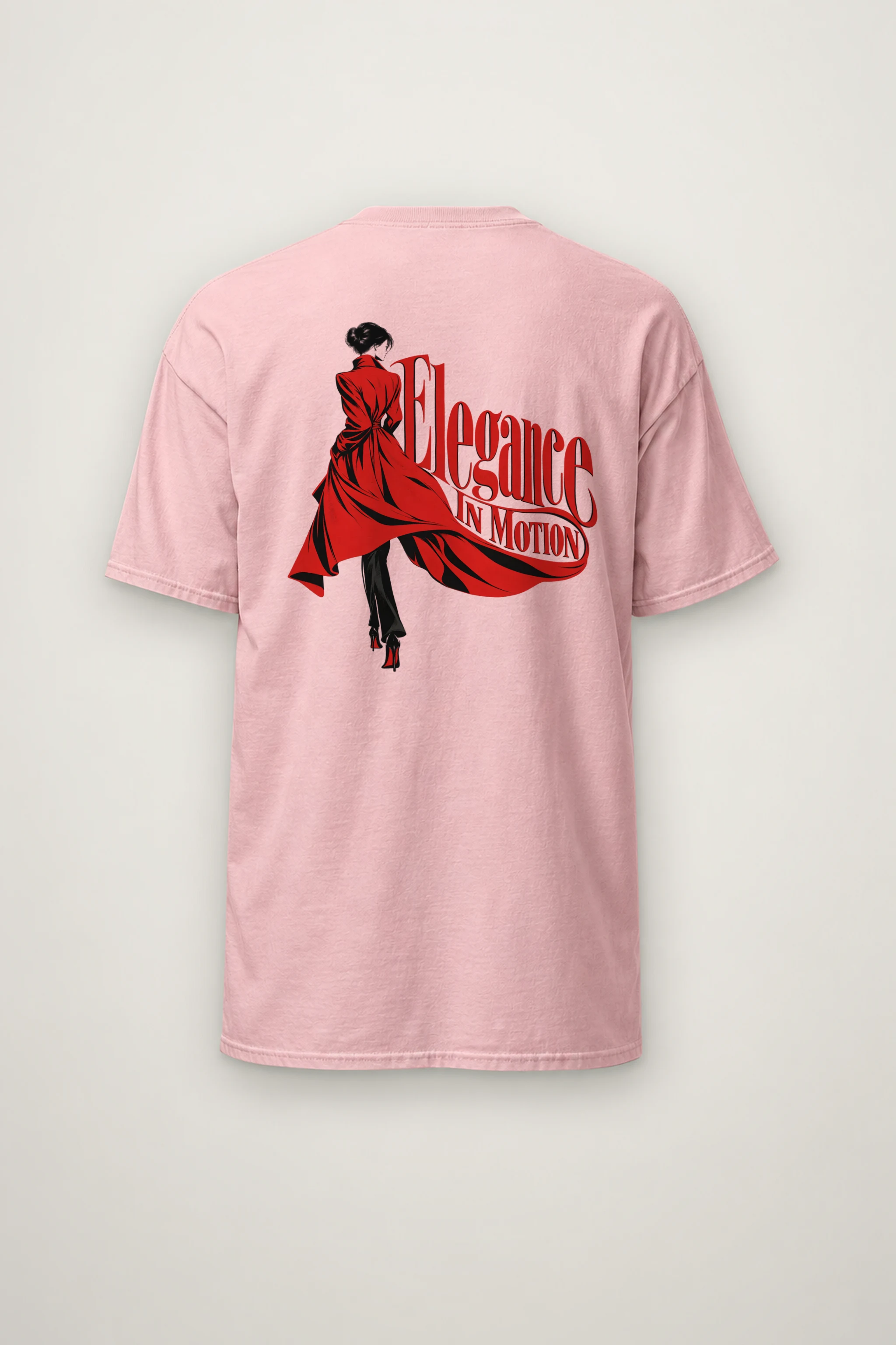 "Red Coat Reverie" Heavyweight Unisex Crewneck T-shirt
