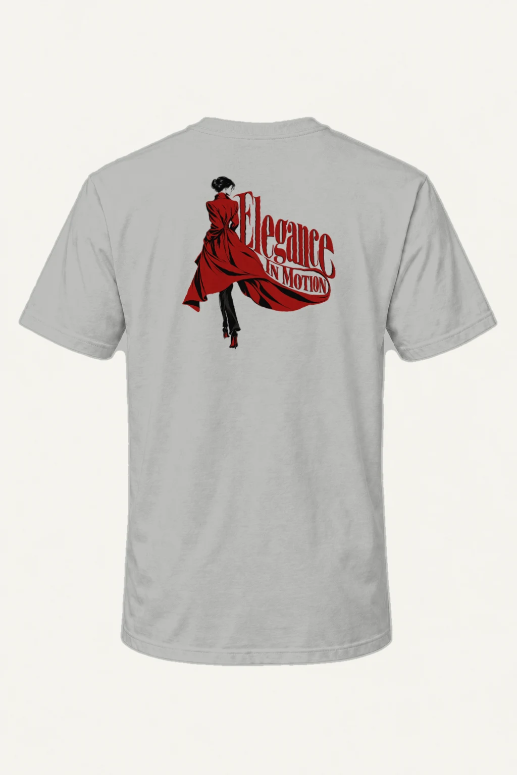 "Red Coat Reverie" Heavyweight Unisex Crewneck T-shirt | Gildan 5000