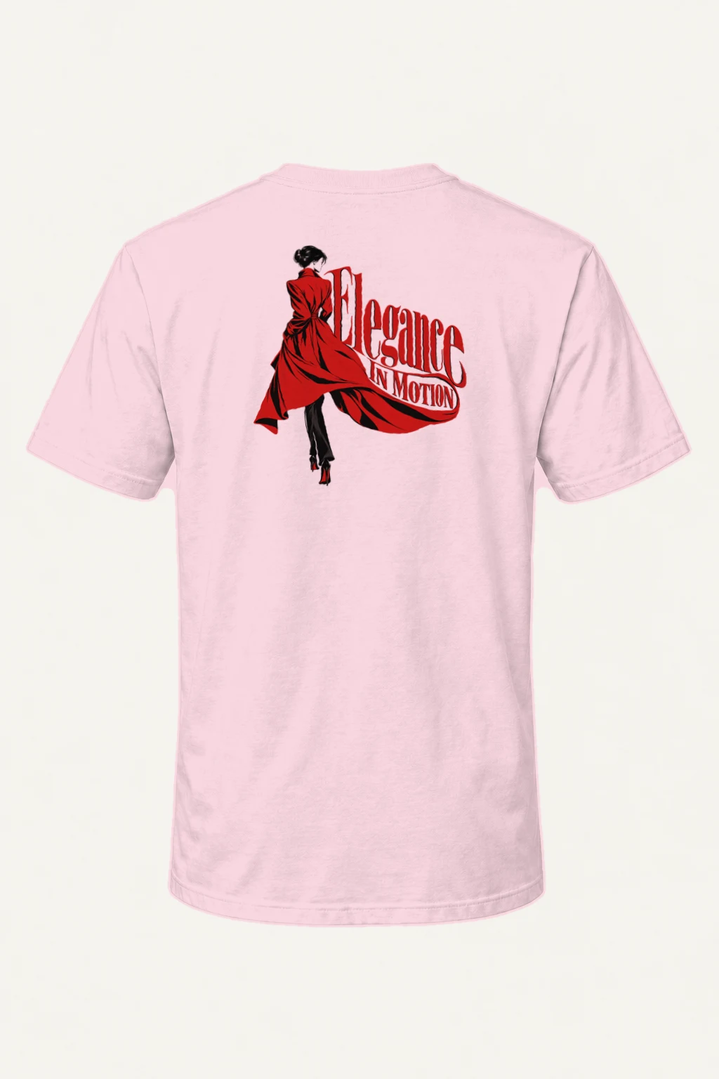 "Red Coat Reverie" Heavyweight Unisex Crewneck T-shirt | Gildan 5000