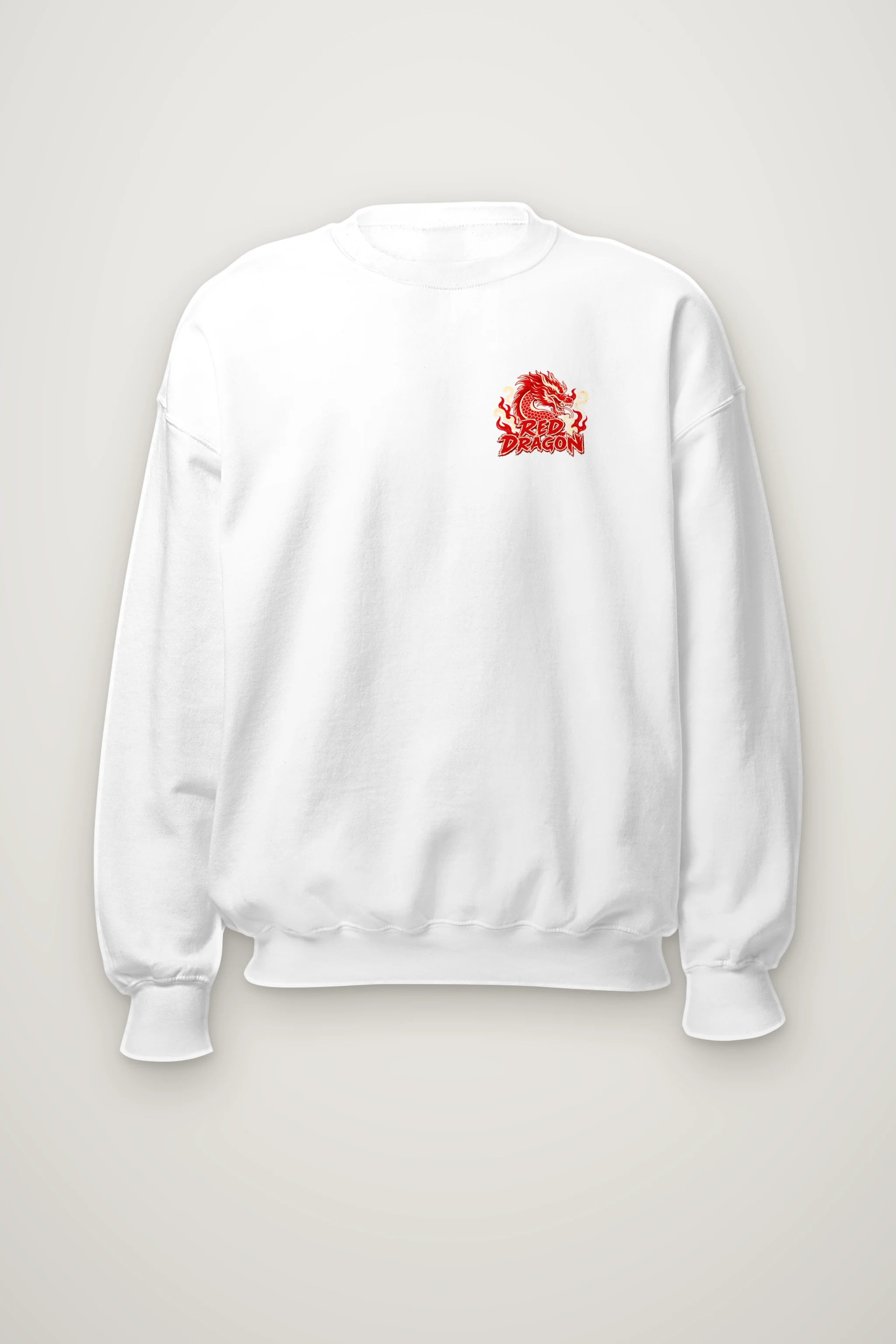 "Red Dragon Noodles" Heavy Blend Unisex Crewneck Sweatshirt