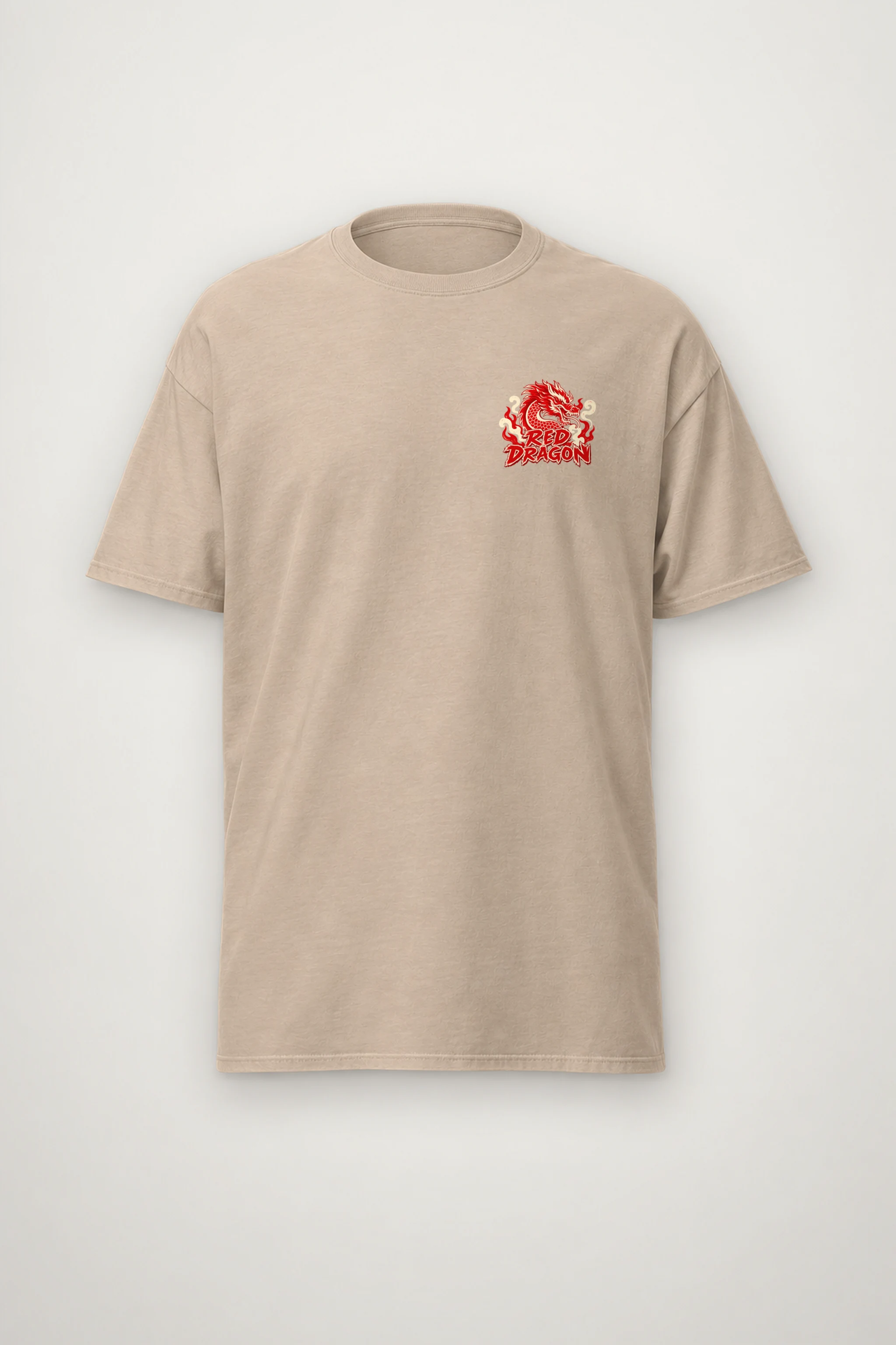 "Red Dragon Noodles" Heavyweight Unisex Crewneck T-shirt