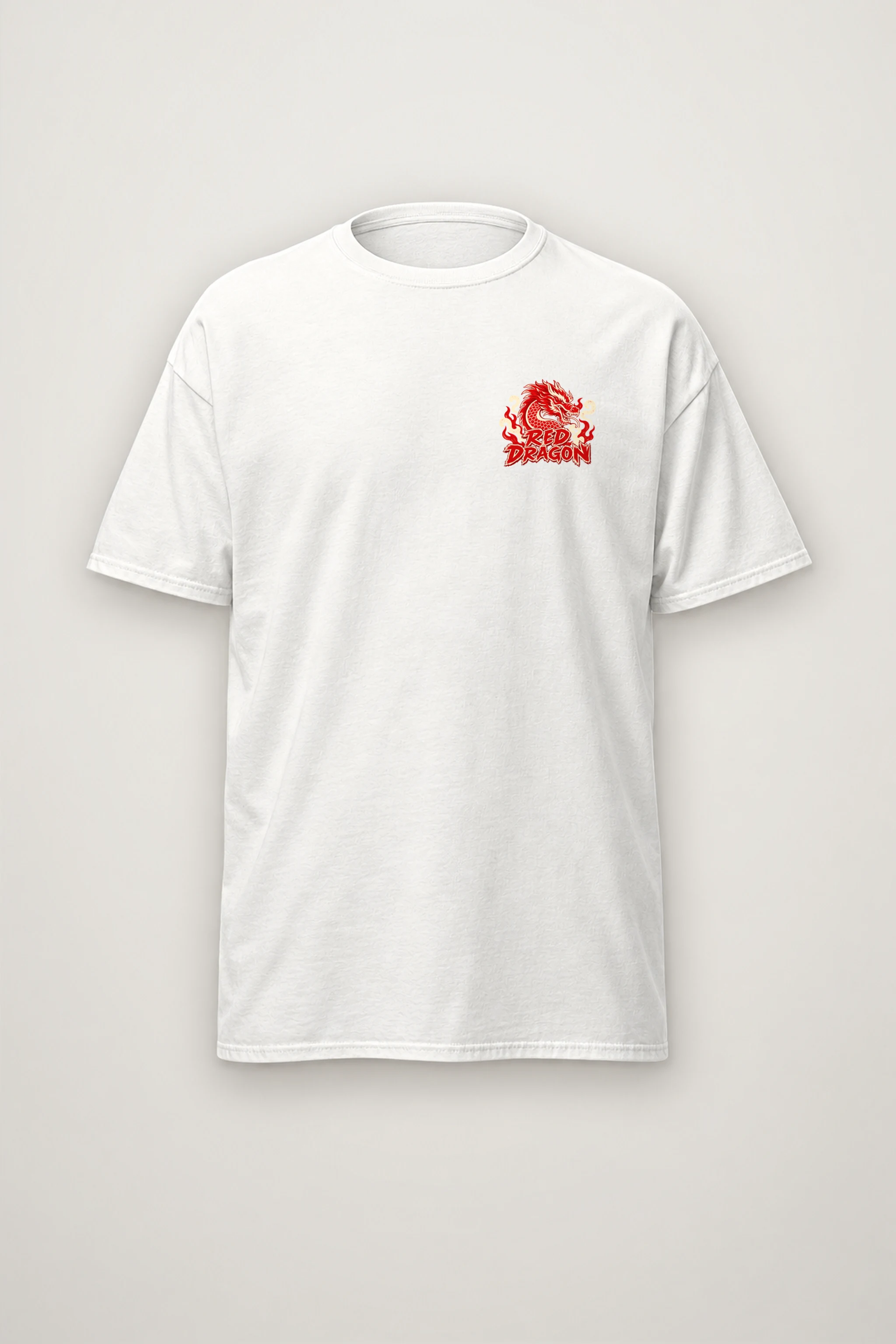 "Red Dragon Noodles" Heavyweight Unisex Crewneck T-shirt