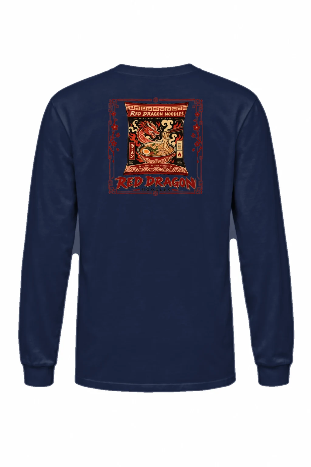 "Red Dragon Noodles" Unisex Longsleeve T-shirt | Gildan 2400