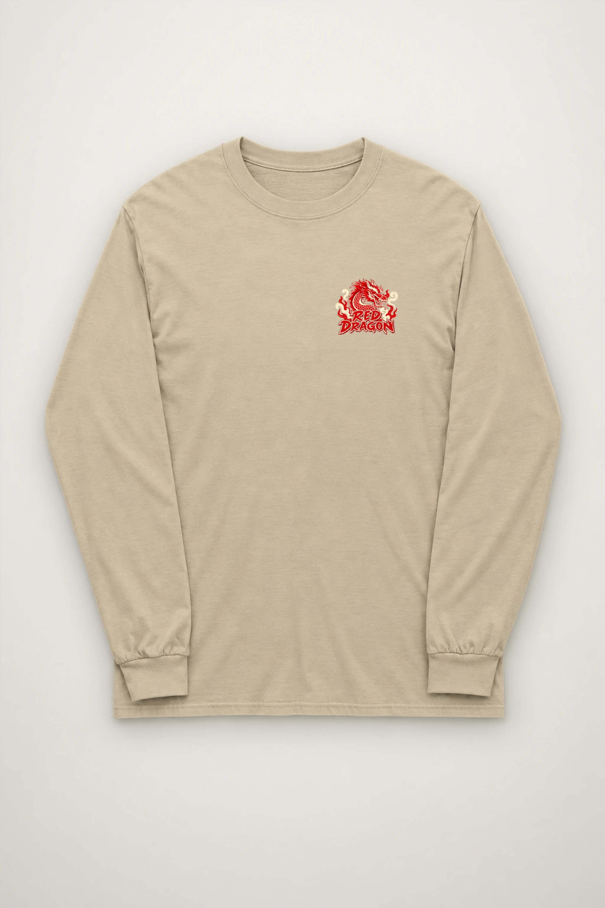 "Red Dragon Noodles" Unisex Longsleeve T-shirt