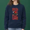 "Red Falcons Hockey" Heavy Blend Unisex Crewneck Sweatshirt