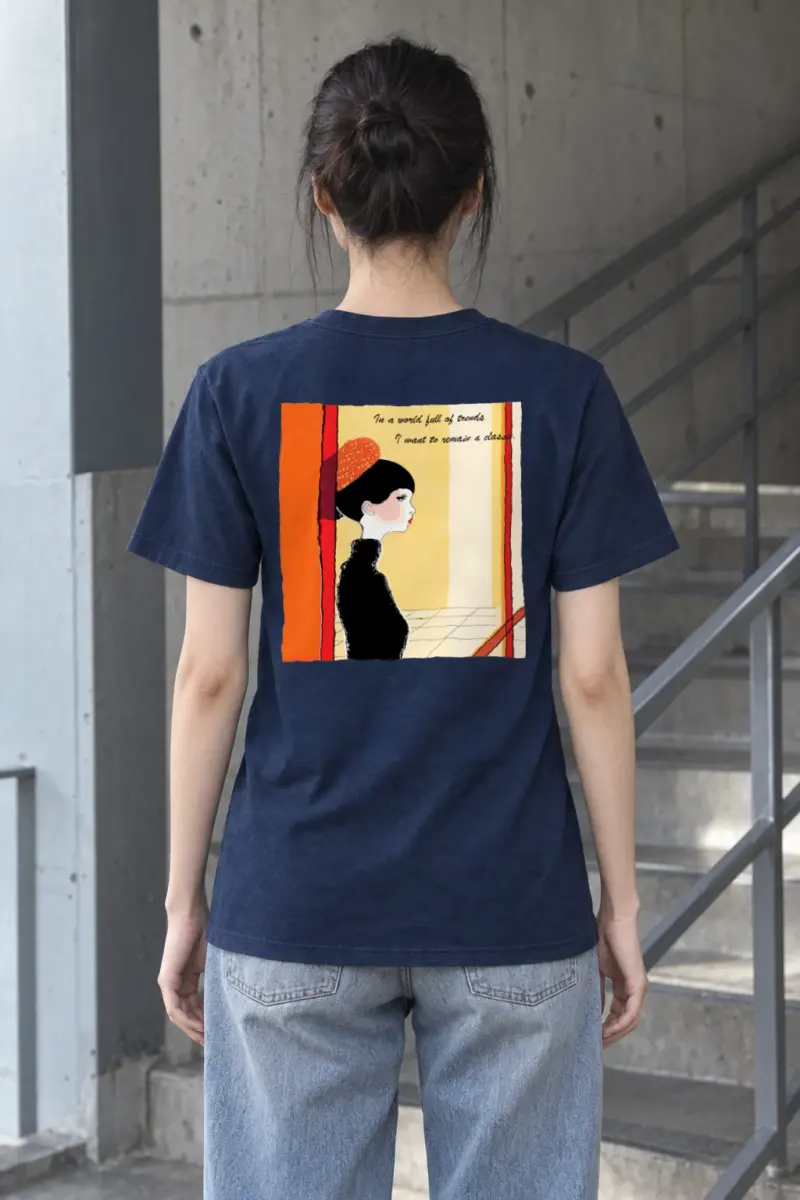 "Red Hat Profile" Heavyweight Unisex Crewneck T-shirt