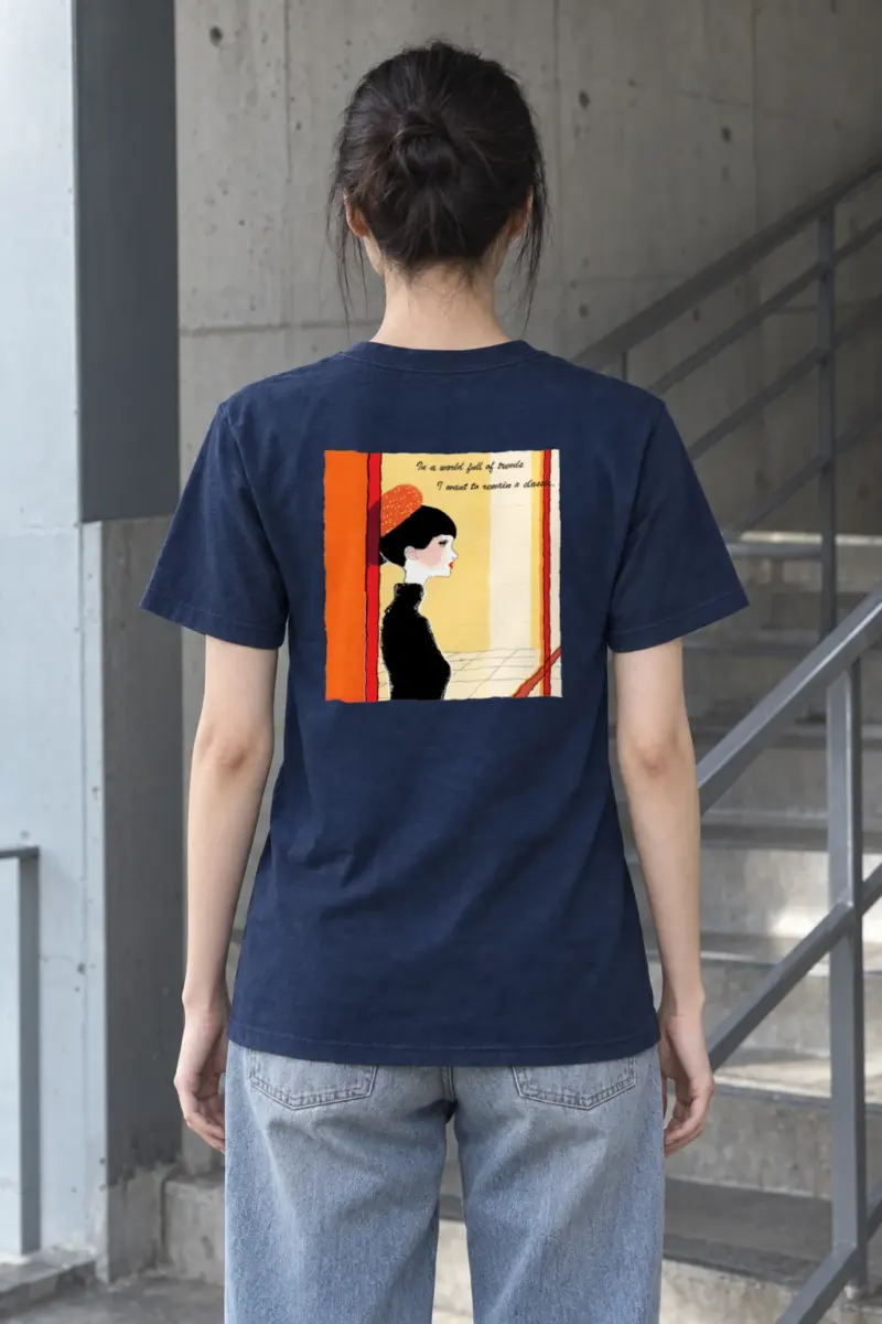 "Red Hat Profile" Heavyweight Unisex Crewneck T-shirt