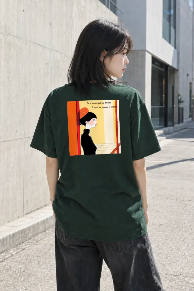 "Red Hat Profile" Heavyweight Unisex Crewneck T-shirt | Gildan 5000