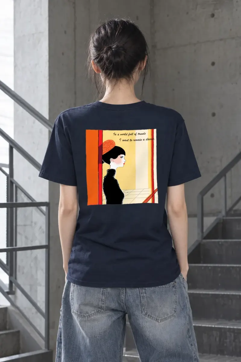 "Red Hat Profile" Heavyweight Unisex Crewneck T-shirt