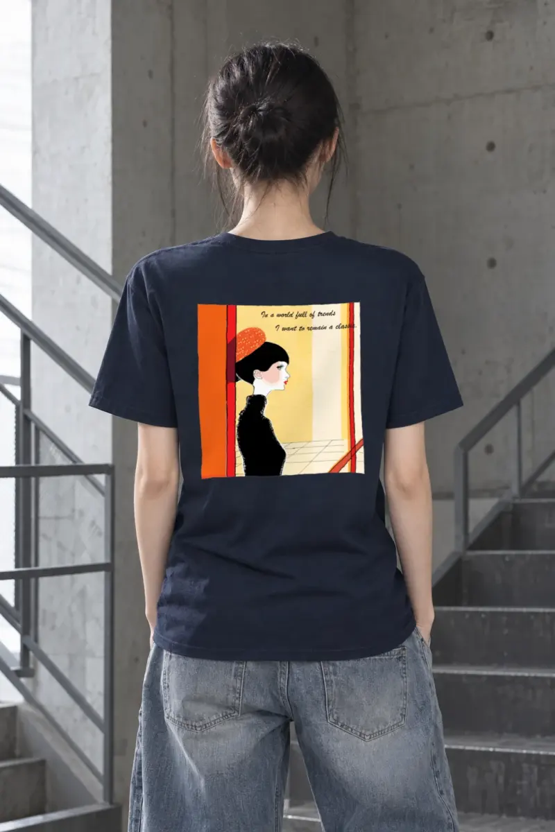 "Red Hat Profile" Heavyweight Unisex Crewneck T-shirt