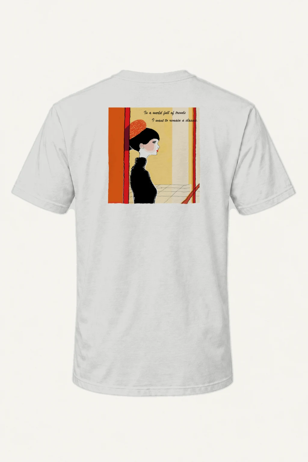 "Red Hat Profile" Heavyweight Unisex Crewneck T-shirt | Gildan 5000