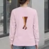 "Red Heel Crossings" Unisex Longsleeve T-shirt