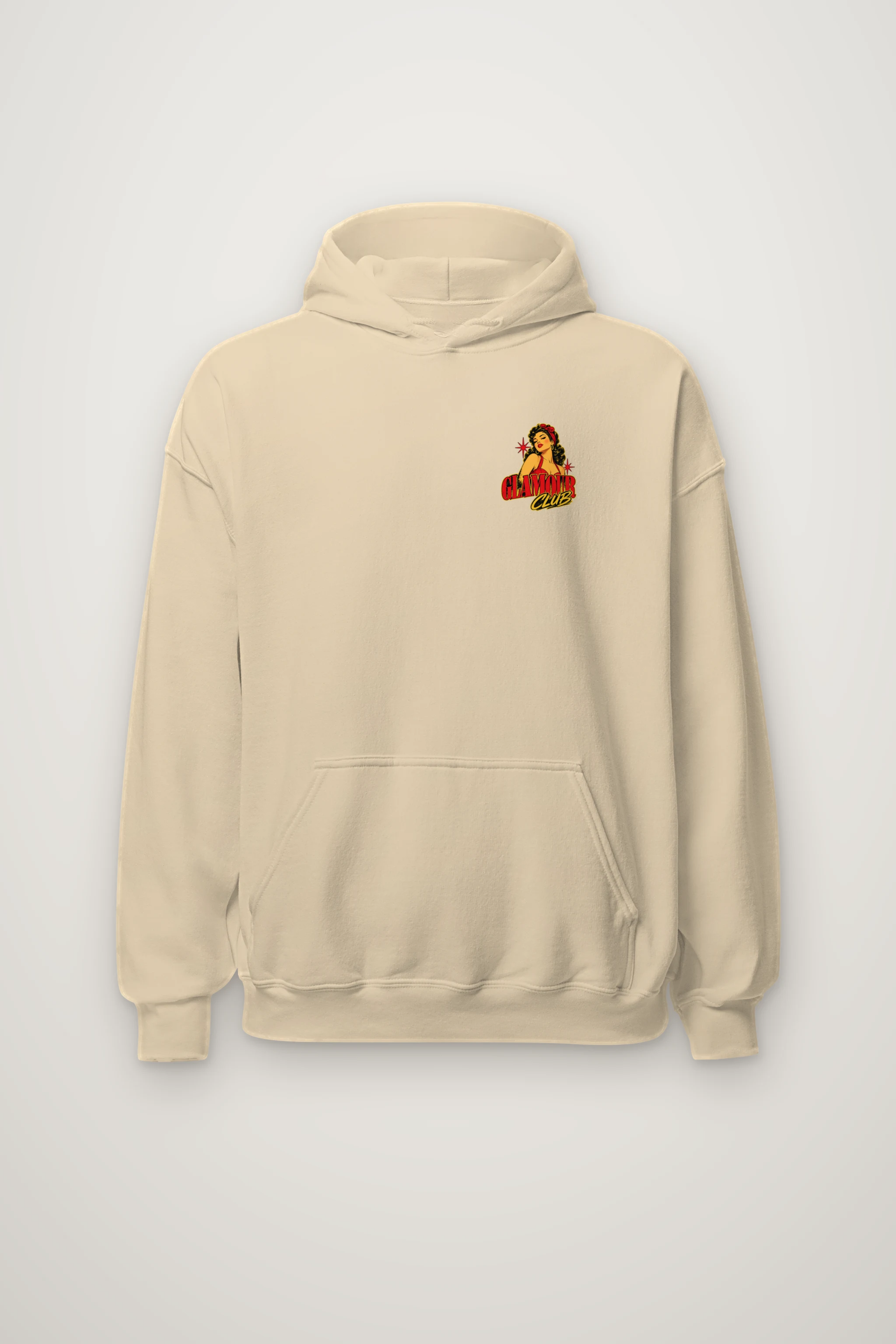 "Red Velvet Muse" Heavy Blend Unisex Pullover Hoodie