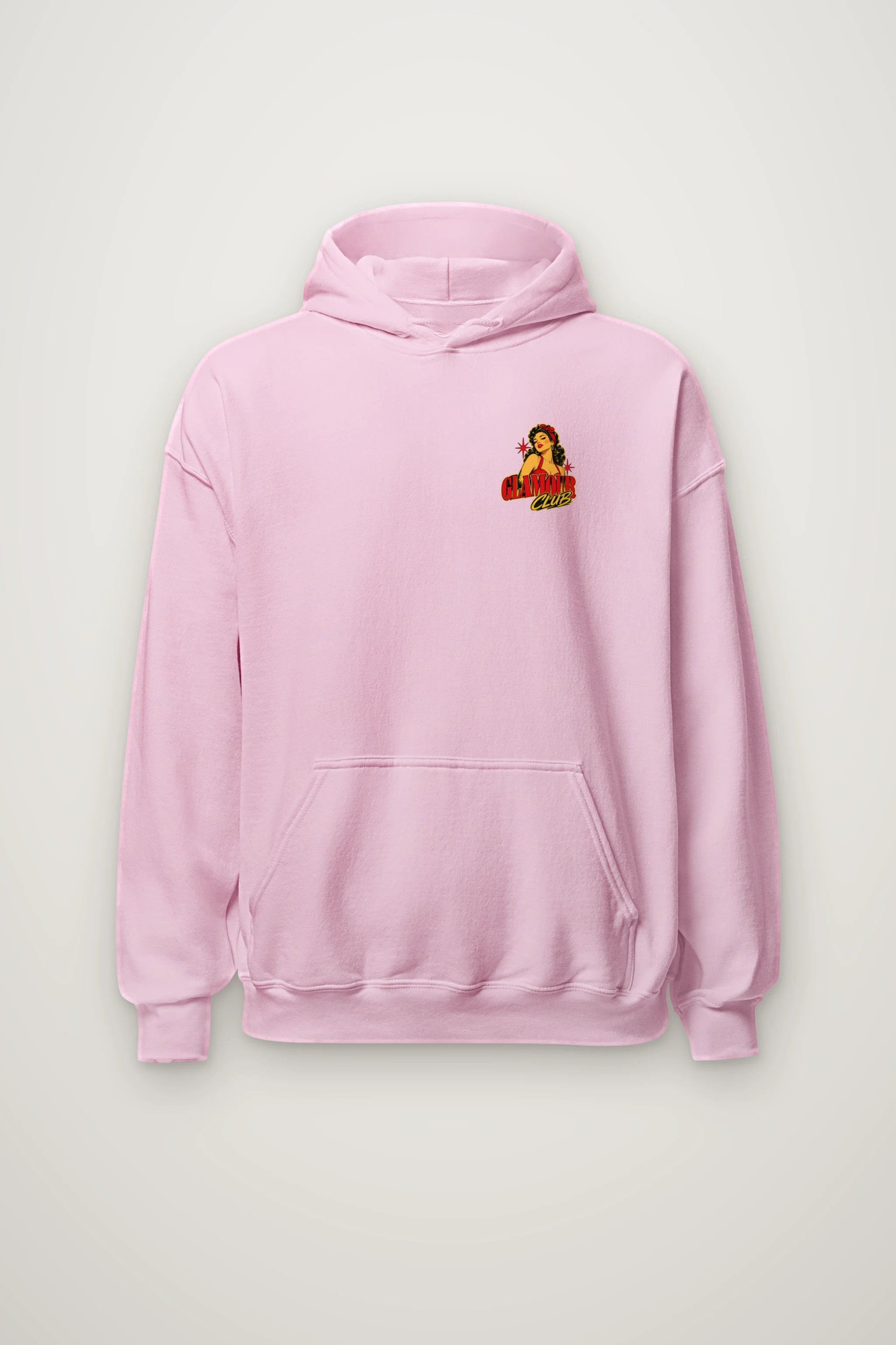 "Red Velvet Muse" Heavy Blend Unisex Pullover Hoodie