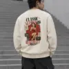 "Red Velvet Muse" Unisex Sponge Fleece Crewneck Sweatshirt | Bella + Canvas 3901