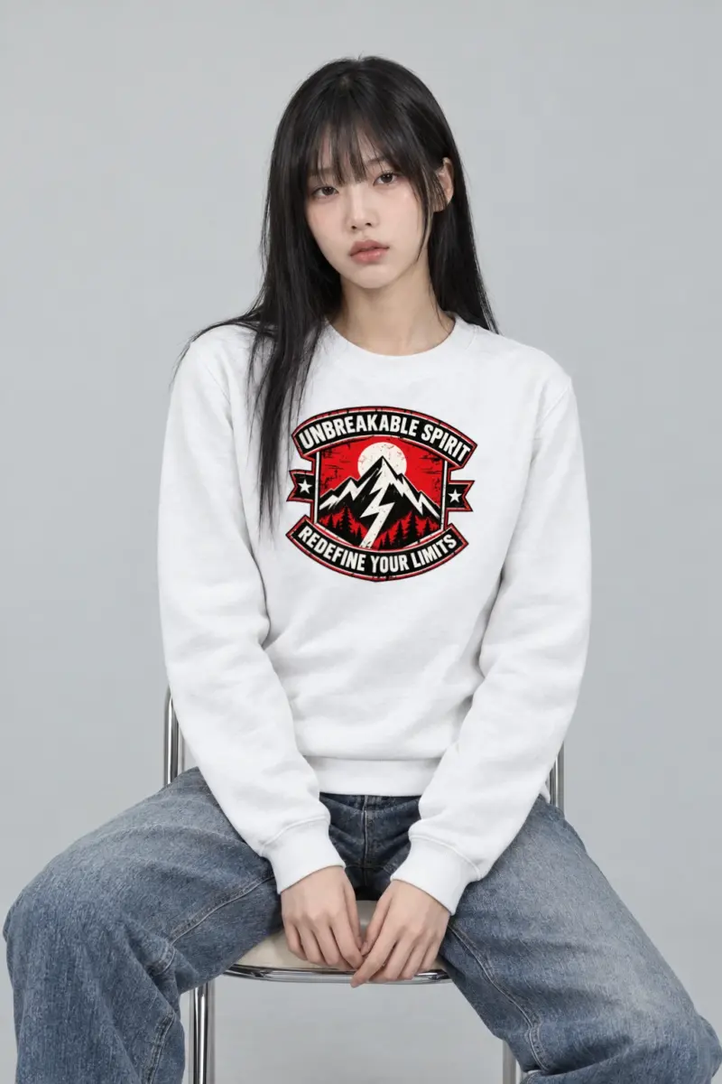 "Redefine Your Limits" Heavy Blend Unisex Crewneck Sweatshirt