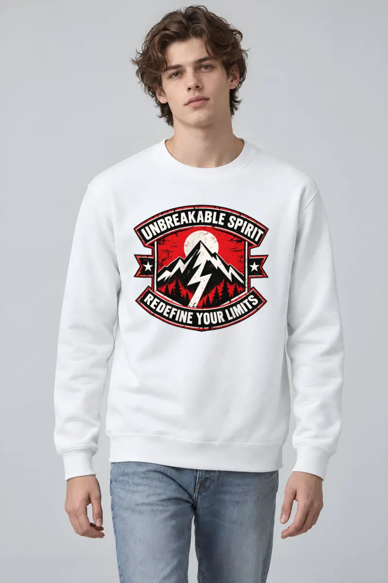 "Redefine Your Limits" Heavy Blend Unisex Crewneck Sweatshirt