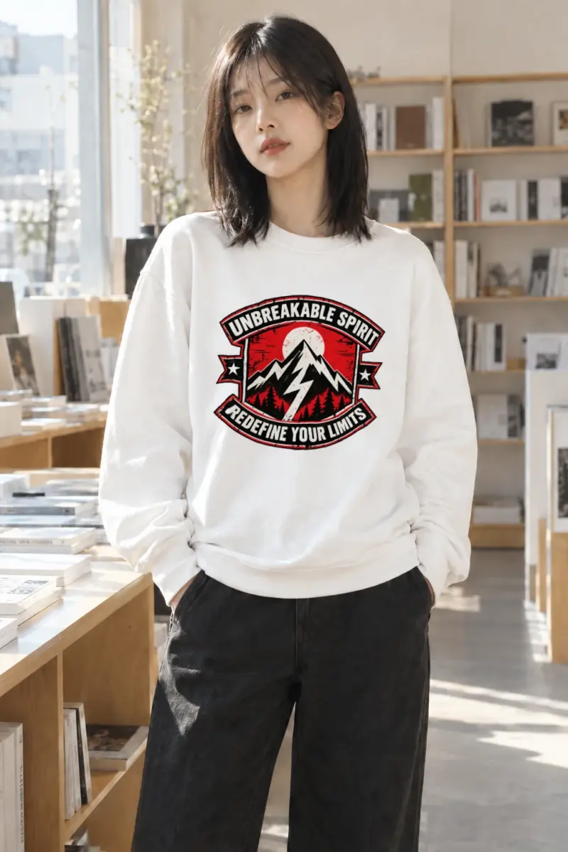 "Redefine Your Limits" Heavy Blend Unisex Crewneck Sweatshirt | Gildan 18000