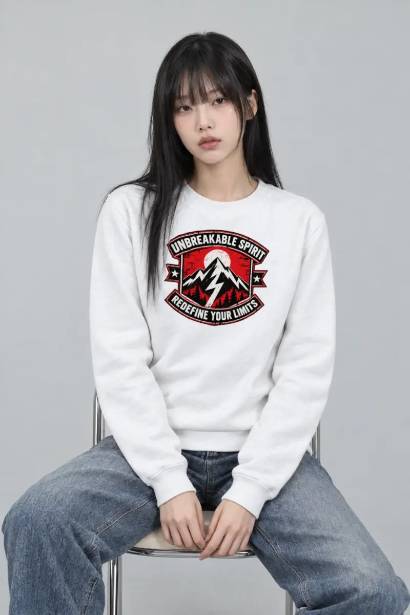 "Redefine Your Limits" Heavy Blend Unisex Crewneck Sweatshirt