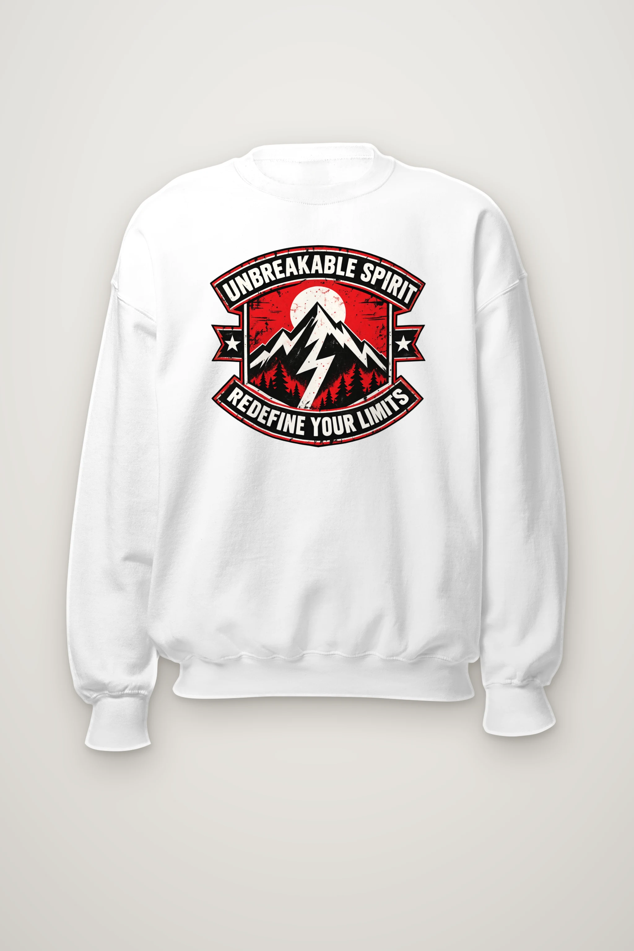 "Redefine Your Limits" Heavy Blend Unisex Crewneck Sweatshirt