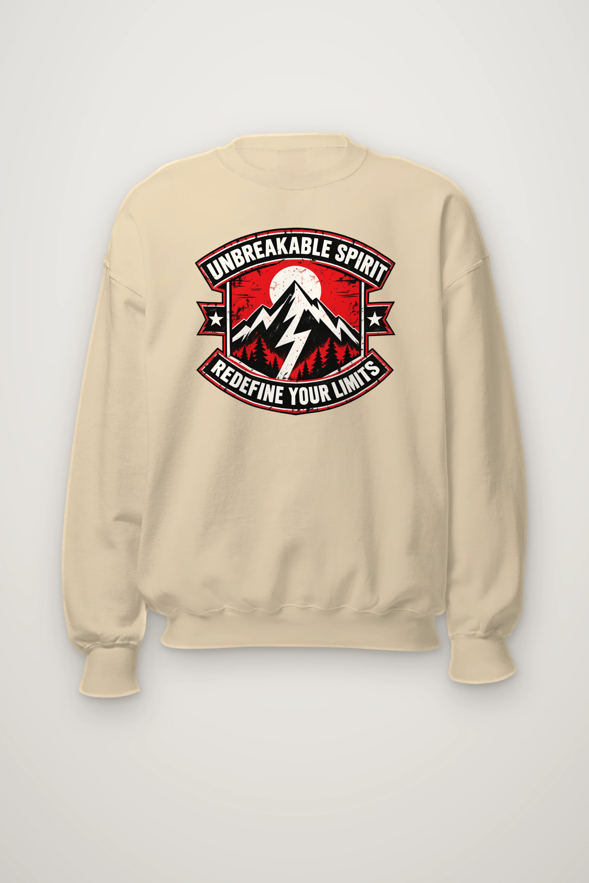 "Redefine Your Limits" Heavy Blend Unisex Crewneck Sweatshirt