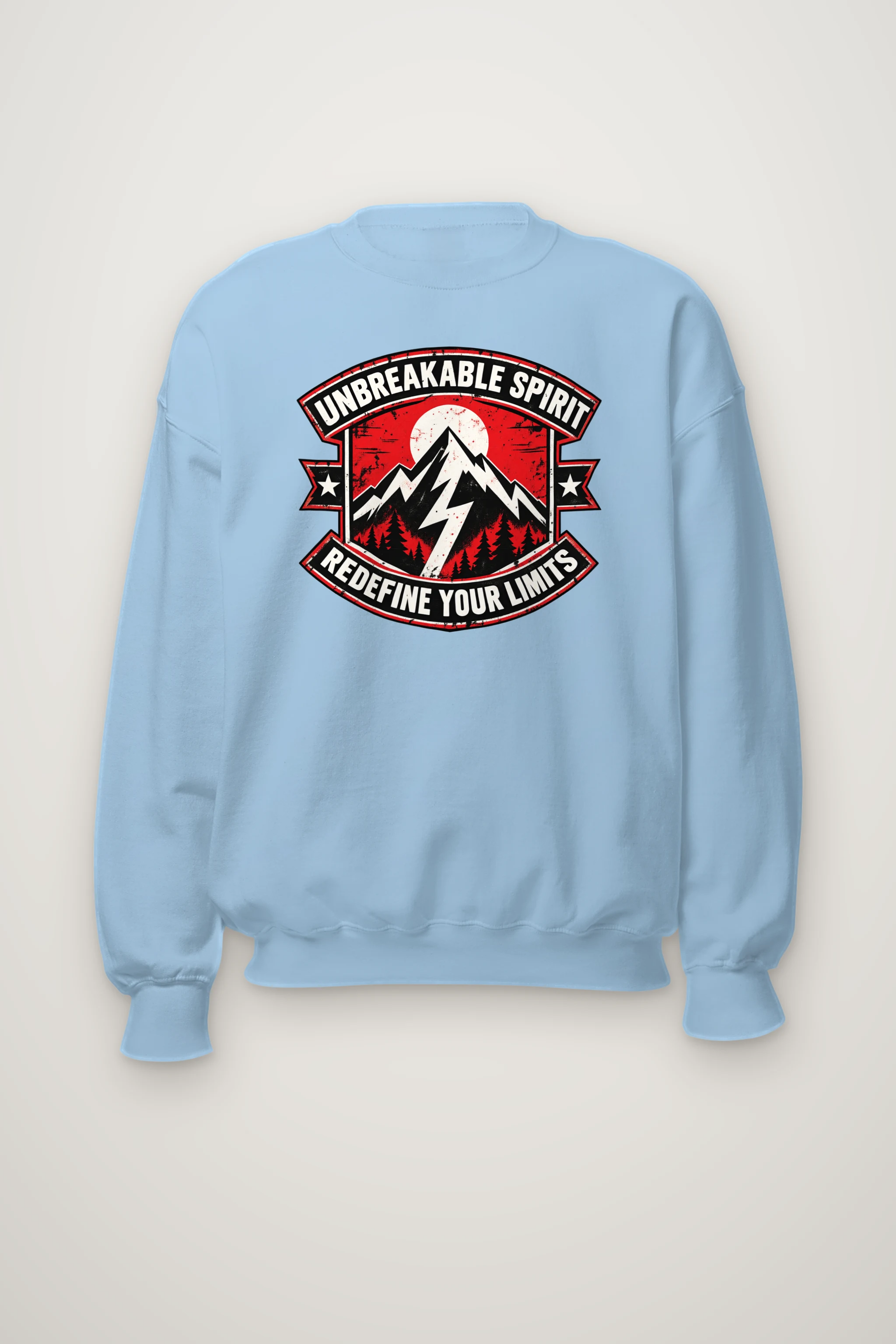 "Redefine Your Limits" Heavy Blend Unisex Crewneck Sweatshirt