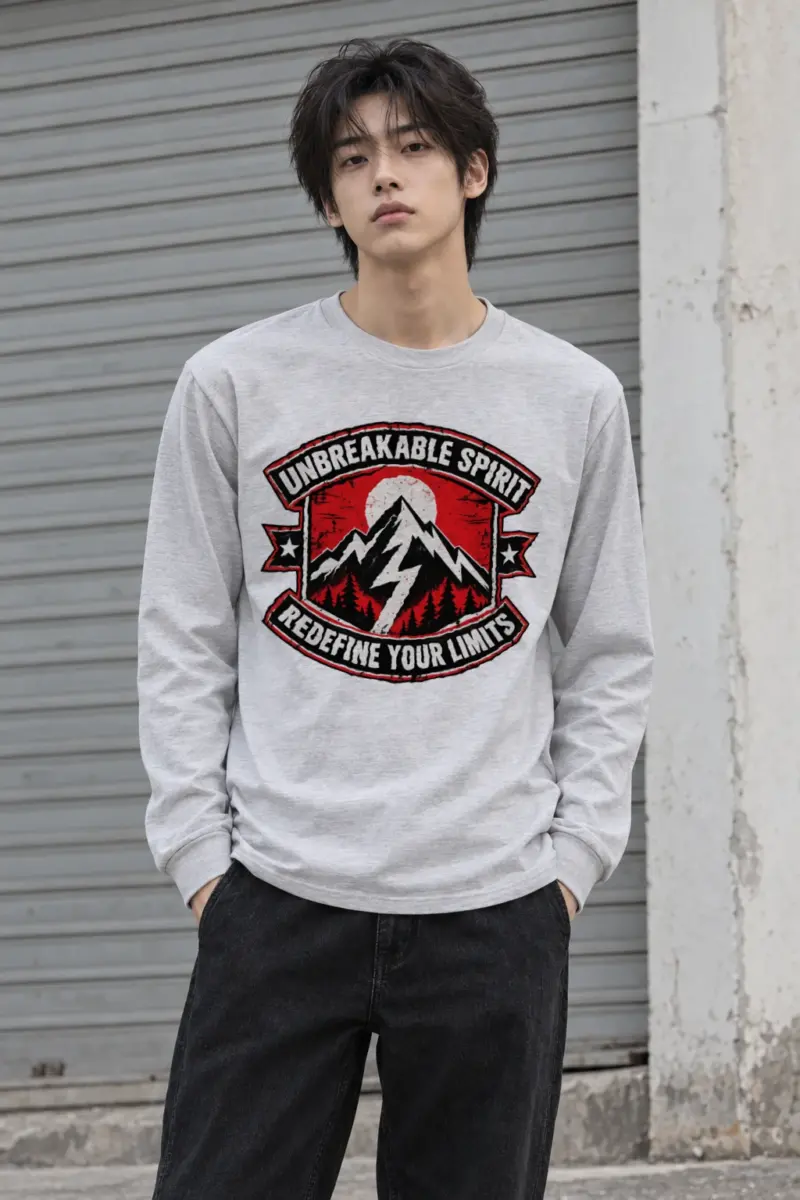 "Redefine Your Limits" Unisex Longsleeve T-shirt | Gildan 2400