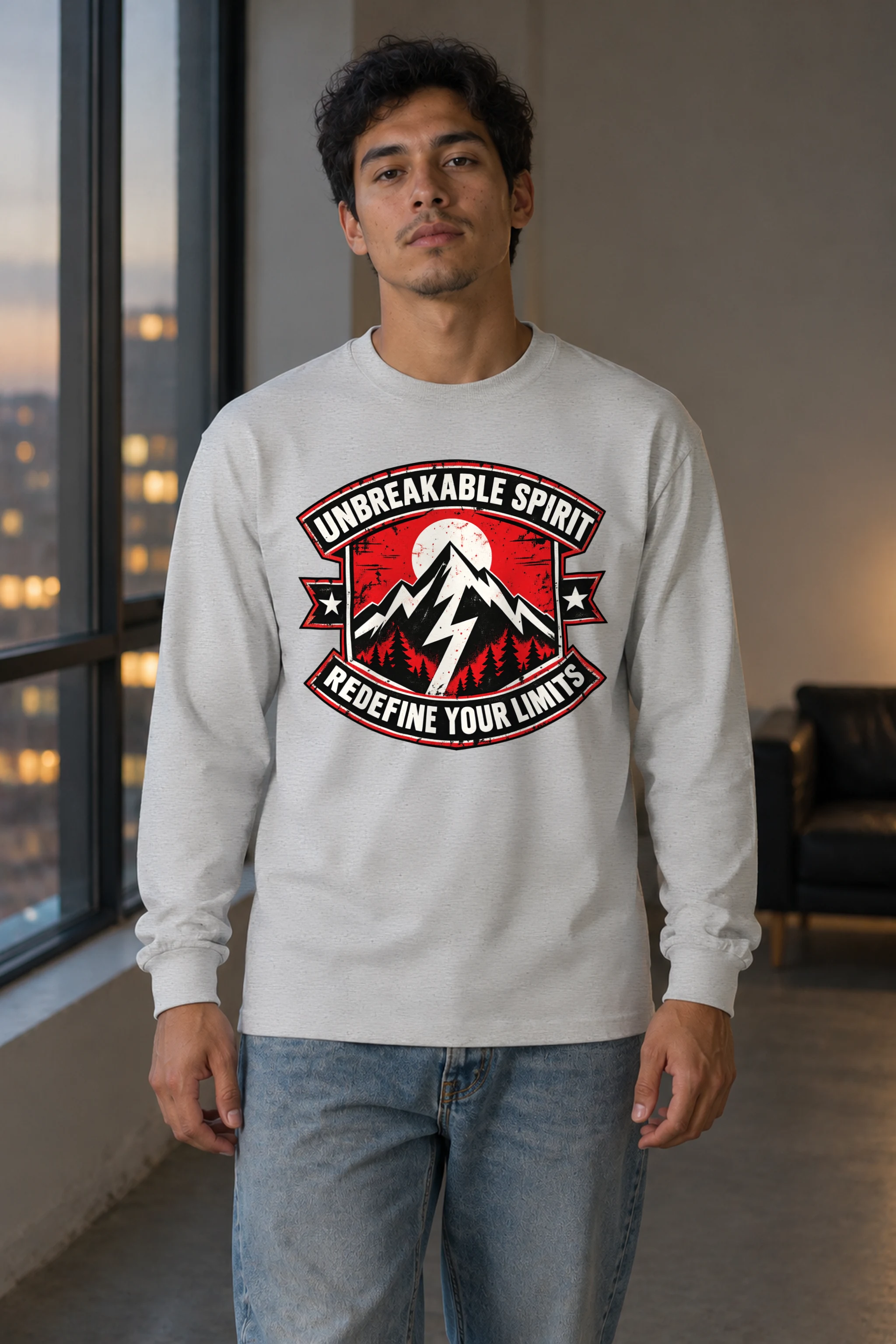 "Redefine Your Limits" Unisex Longsleeve T-shirt