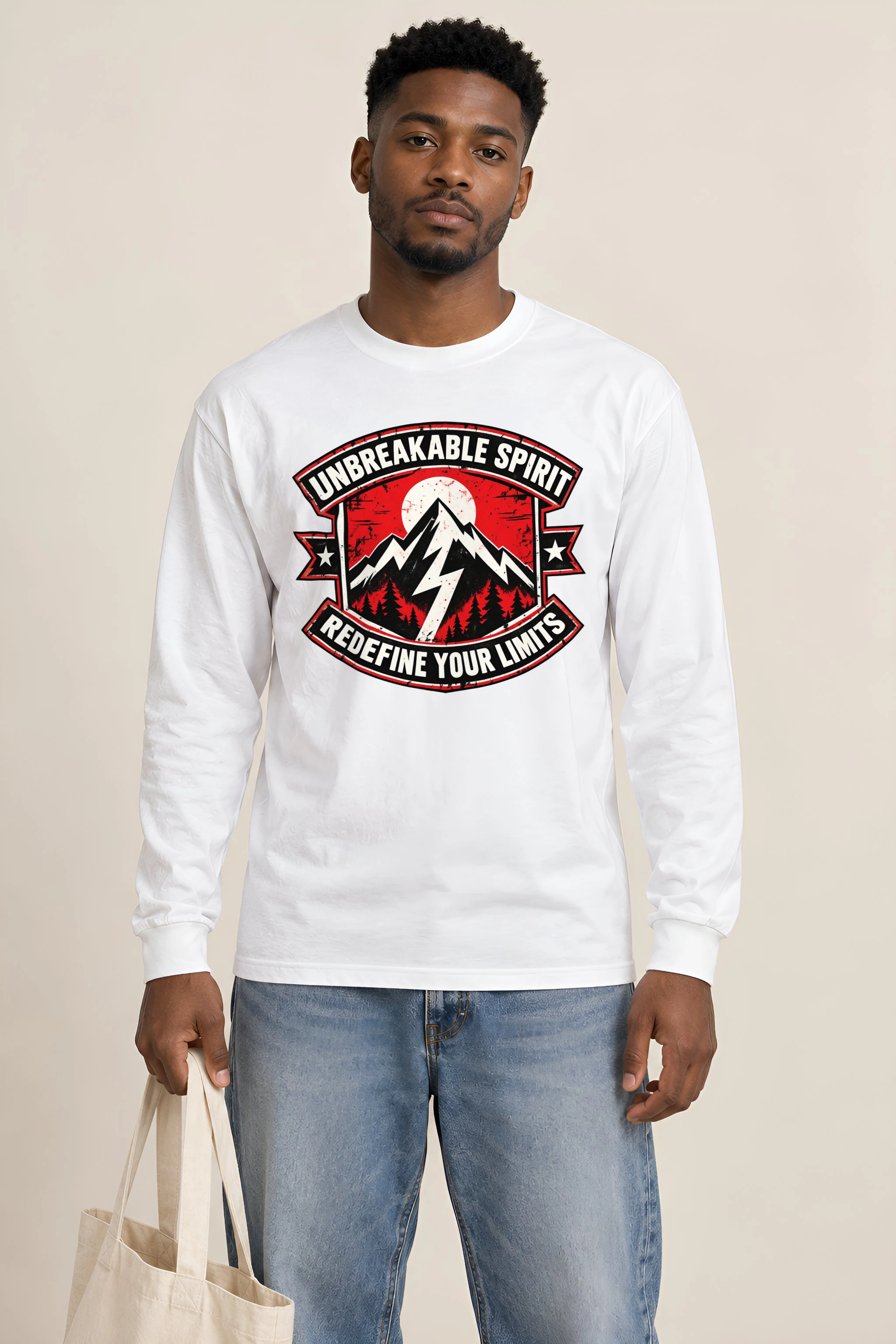 "Redefine Your Limits" Unisex Longsleeve T-shirt