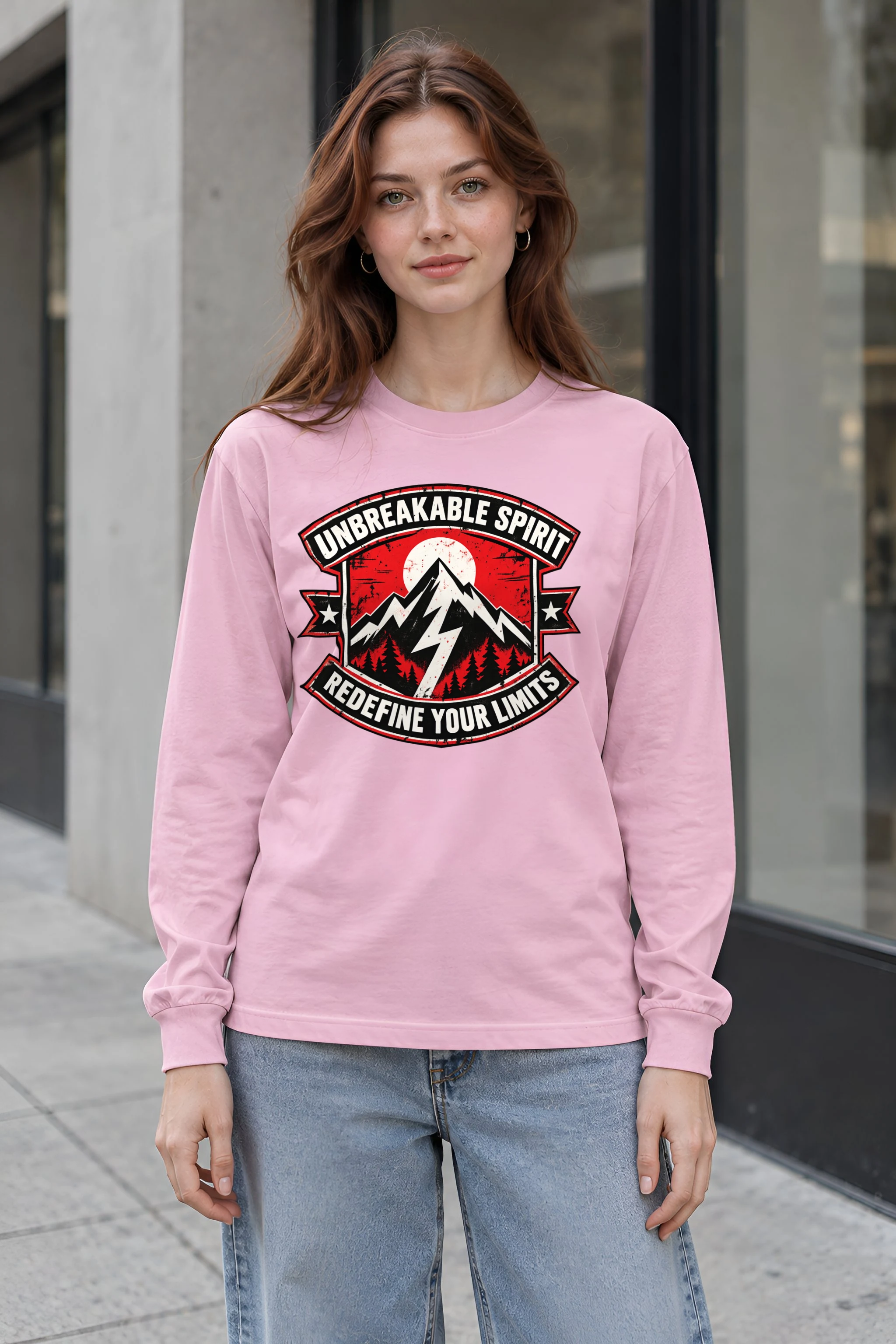 "Redefine Your Limits" Unisex Longsleeve T-shirt